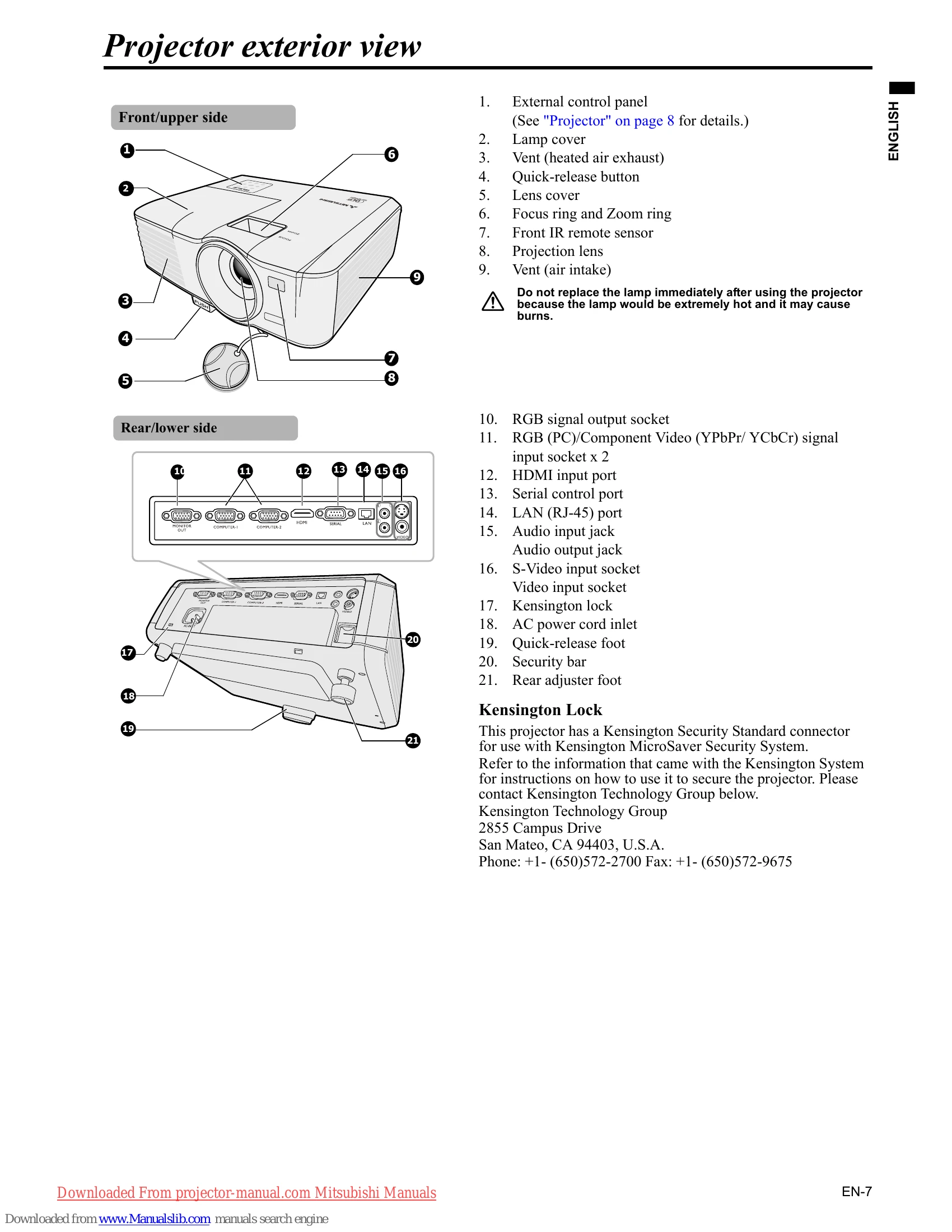 Manual for EW270U