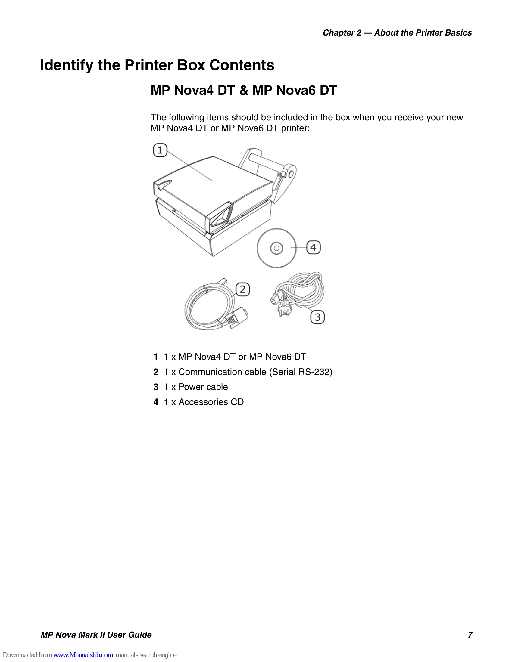 Manual for MP Nova Mark II