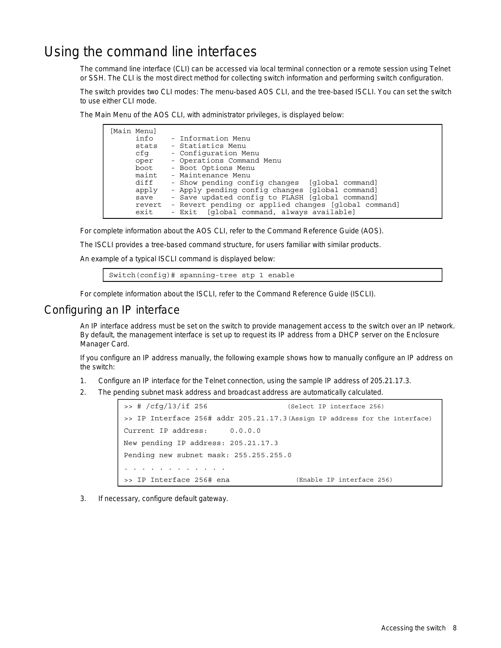 Manual for N8406-022A