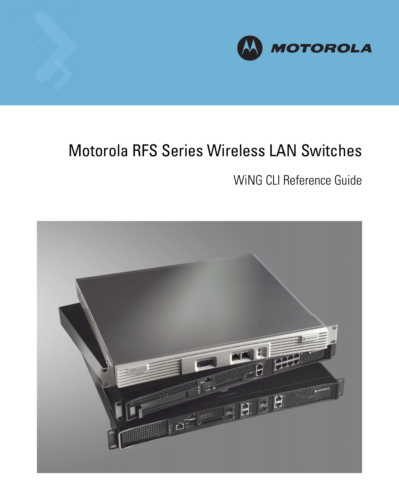 Manual for RFS Series Wireless LAN Switches