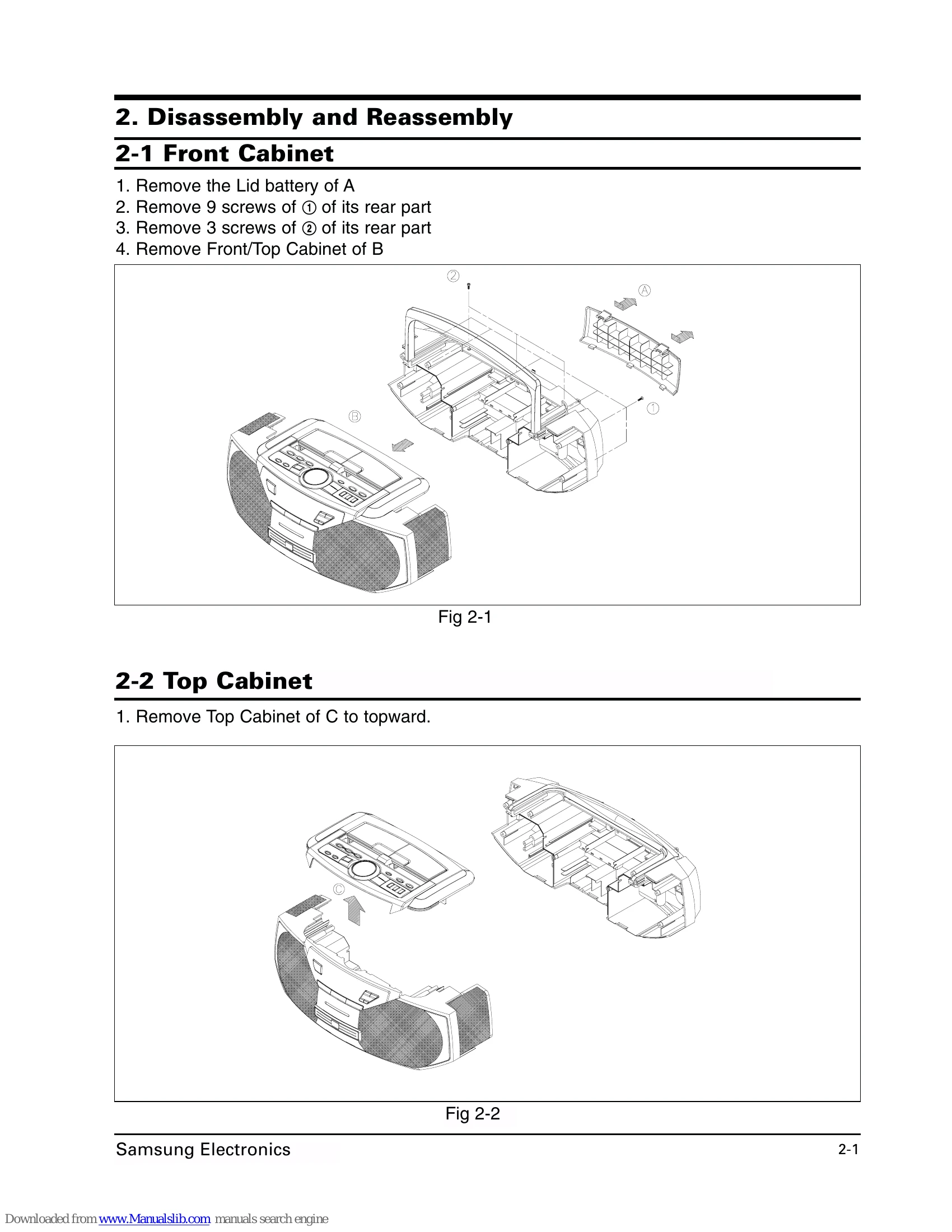 Parts/Service for RCD-M70