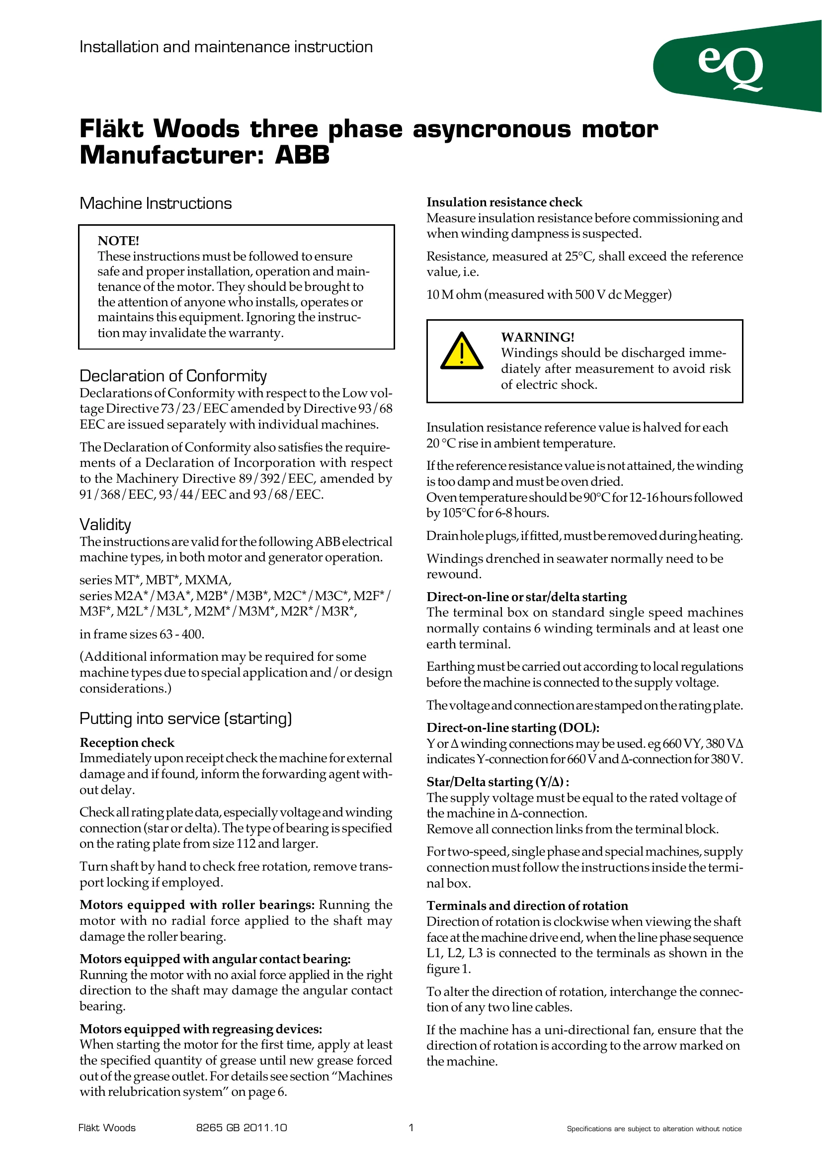Installation Guide for MT Series