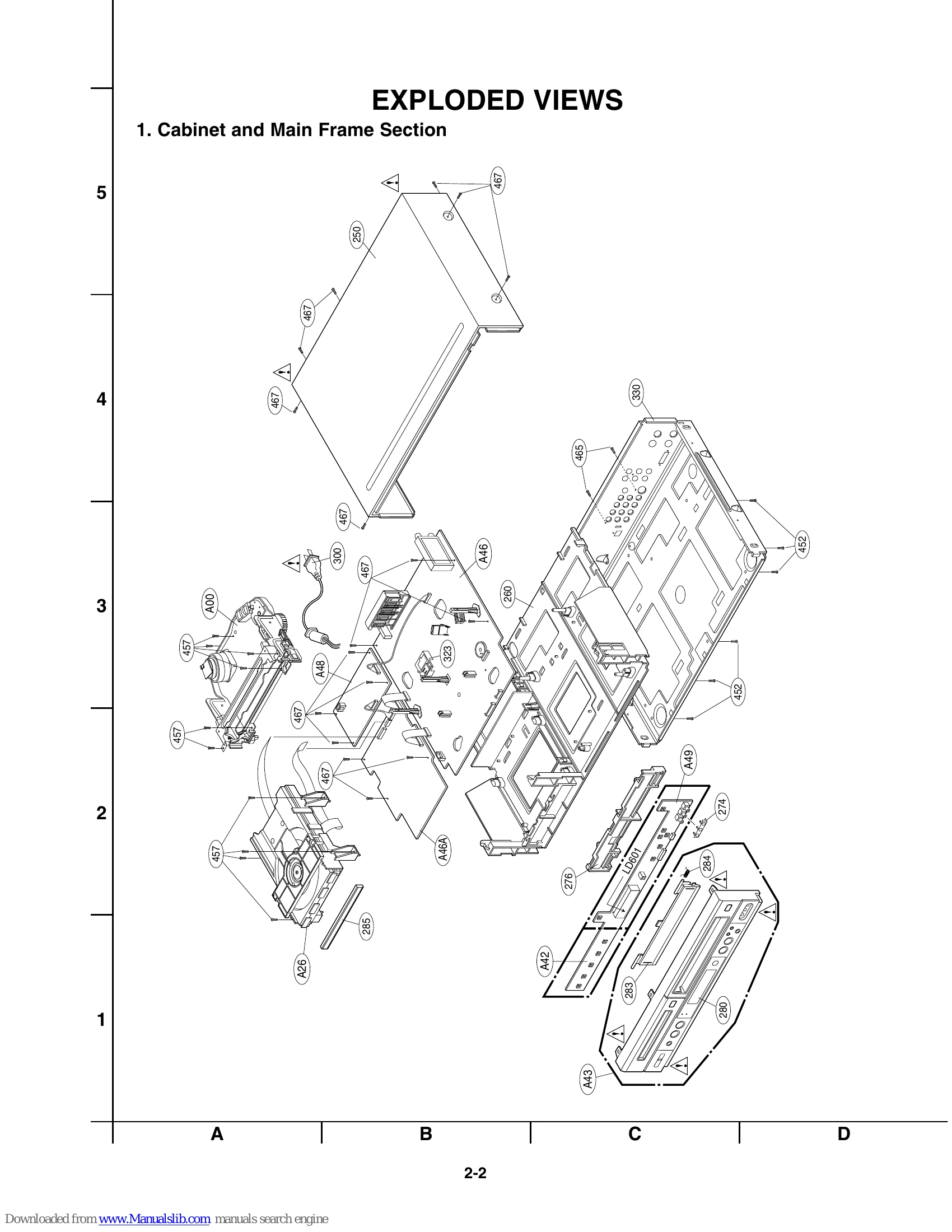 Parts/Service for DVW-6100