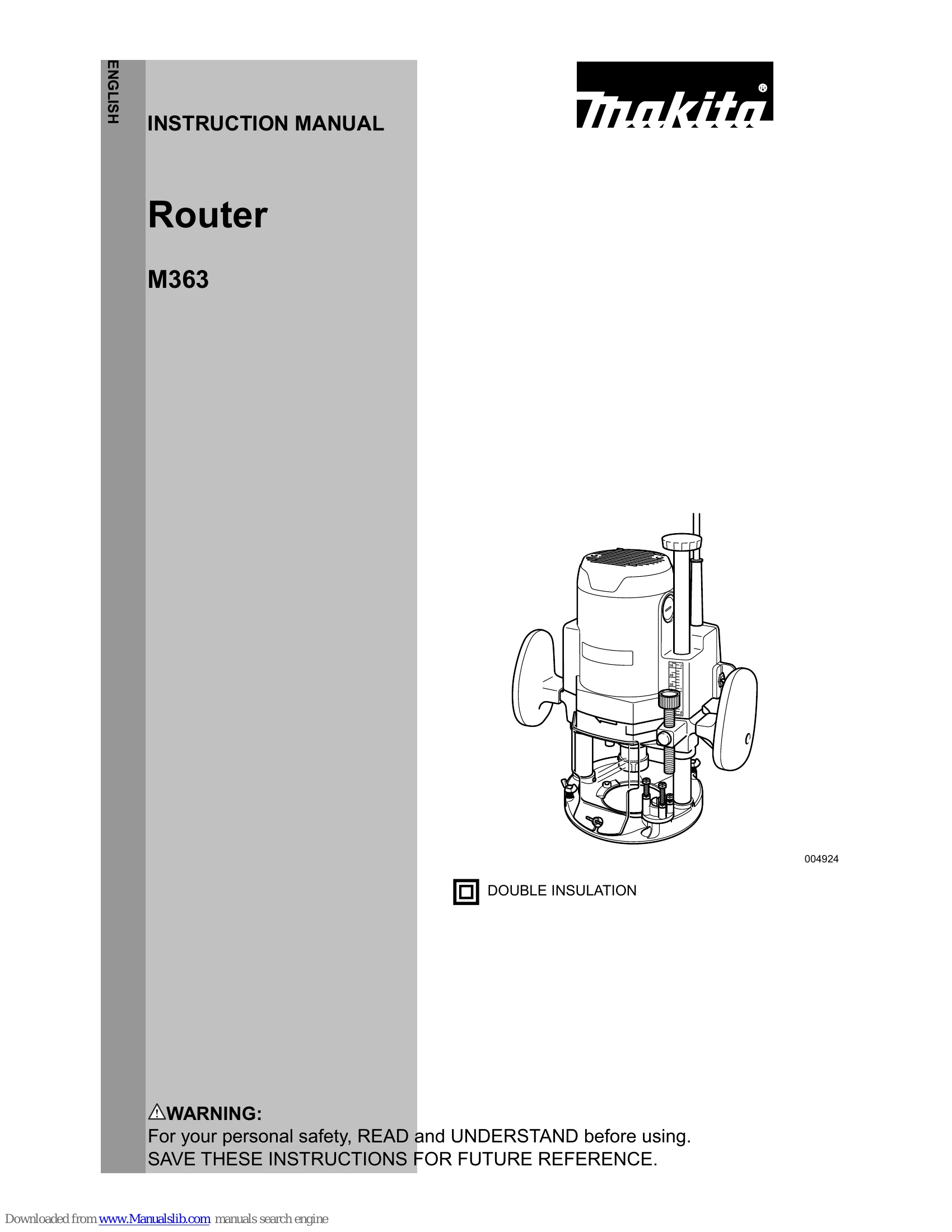 Manual for M363