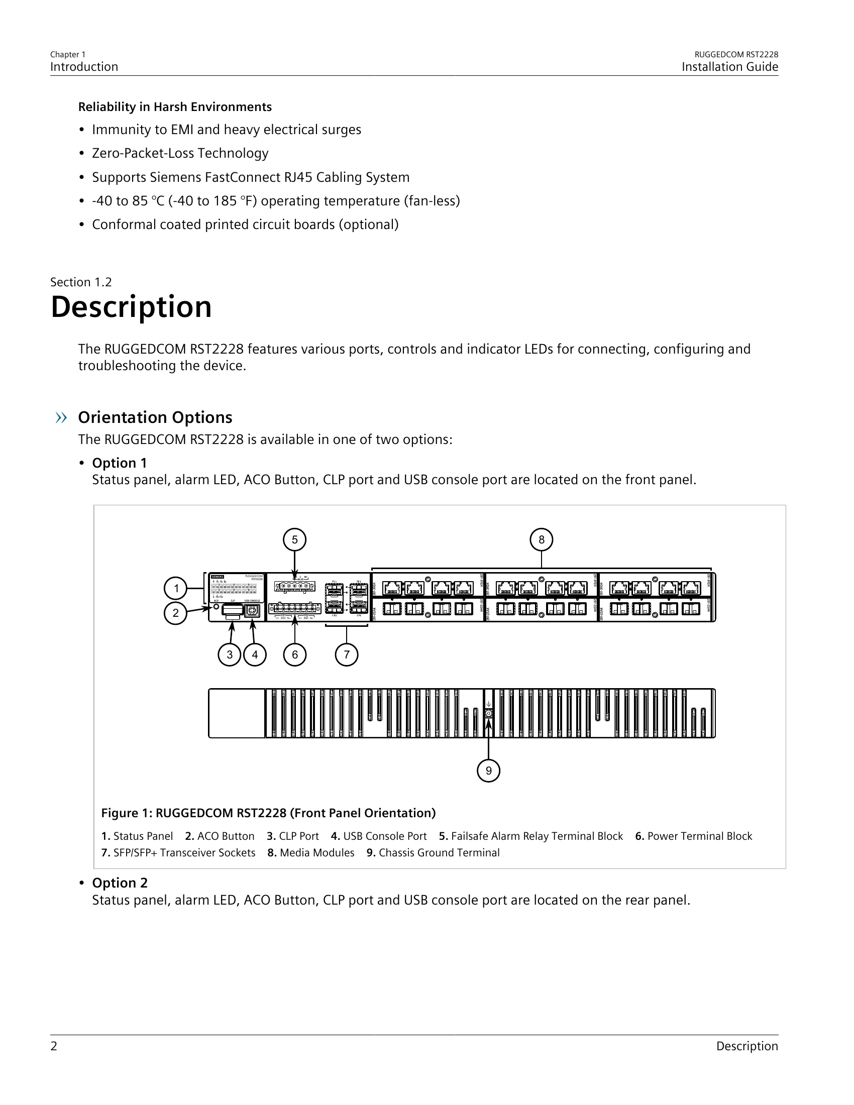 Installation Guide for RUGGEDCOM RST2228