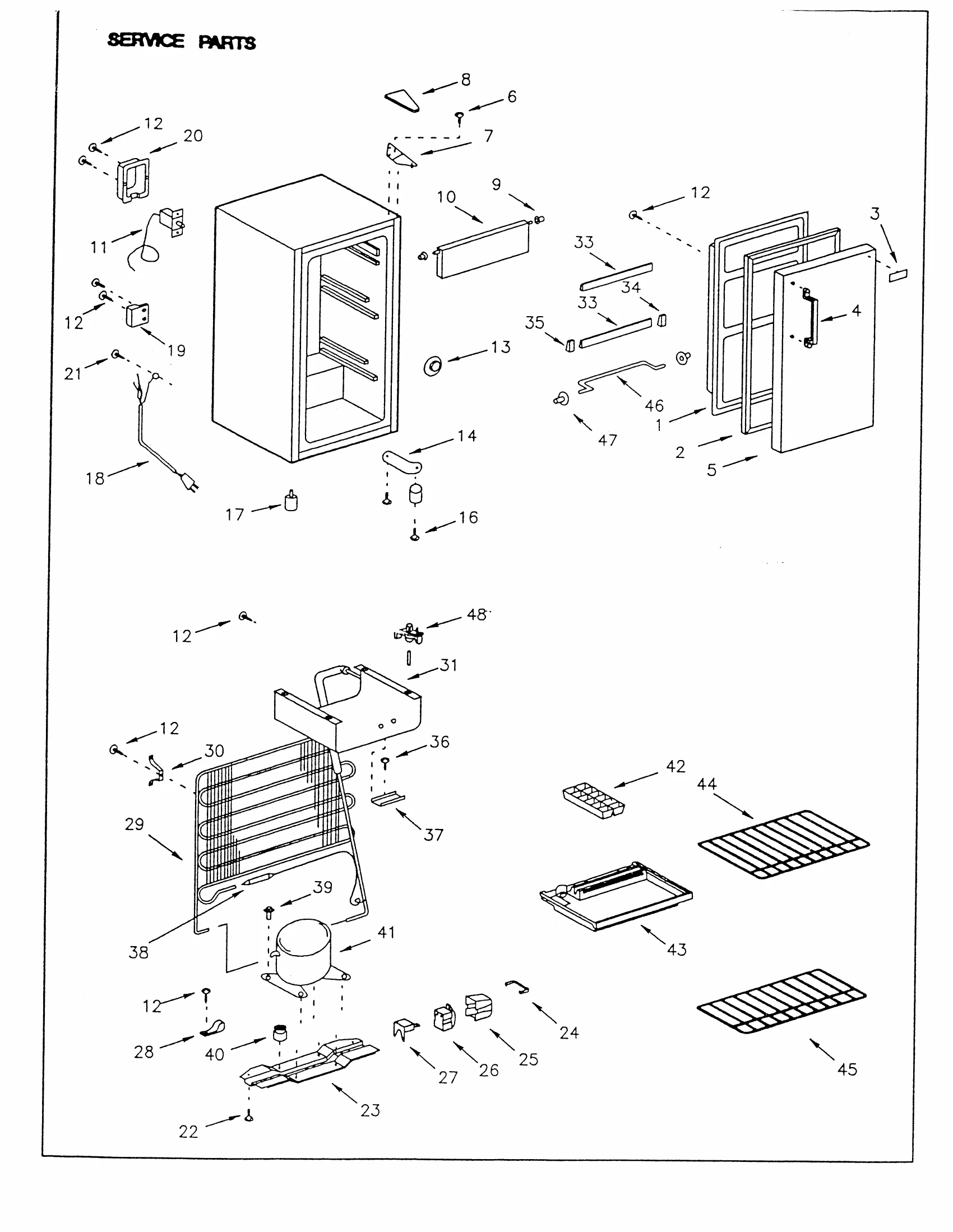 Parts/Service for SR-361W