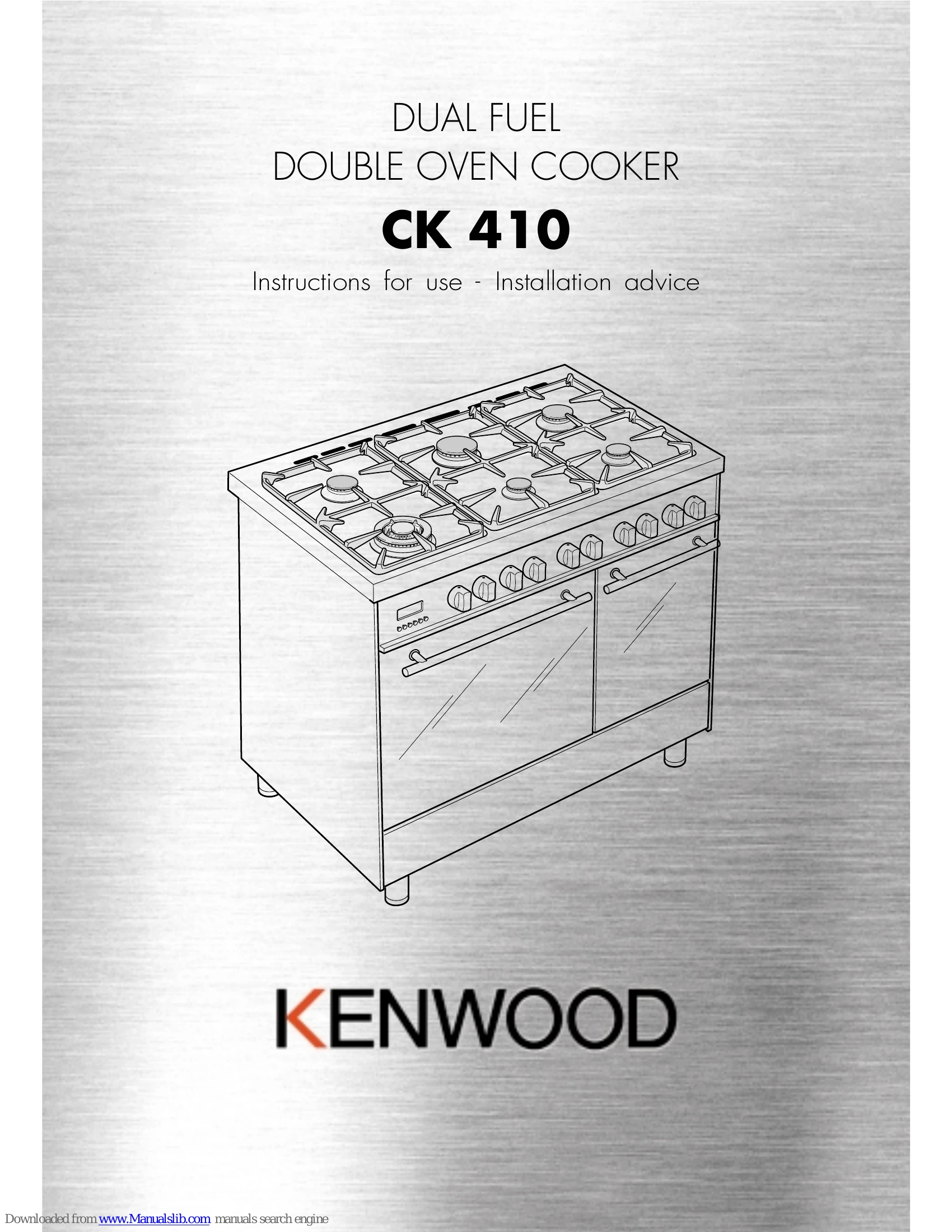 Manual for CK 410