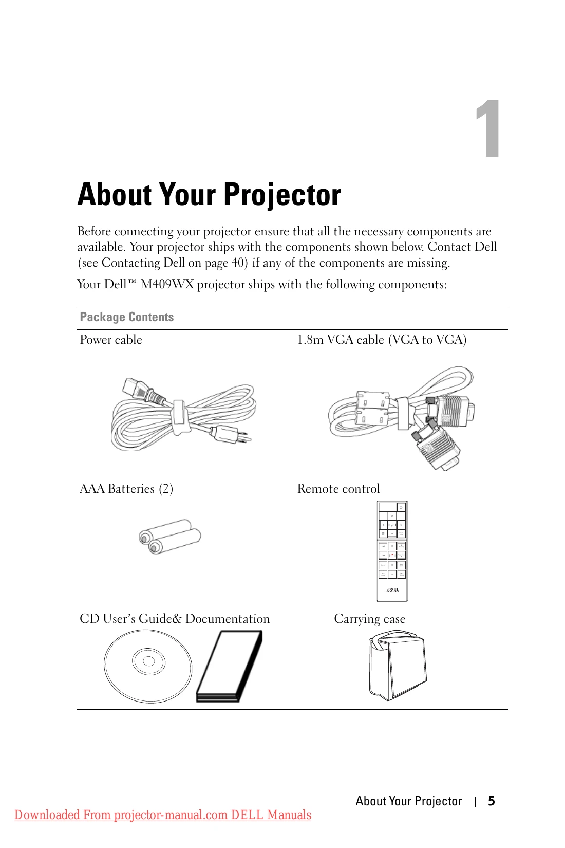 Manual for M409WX