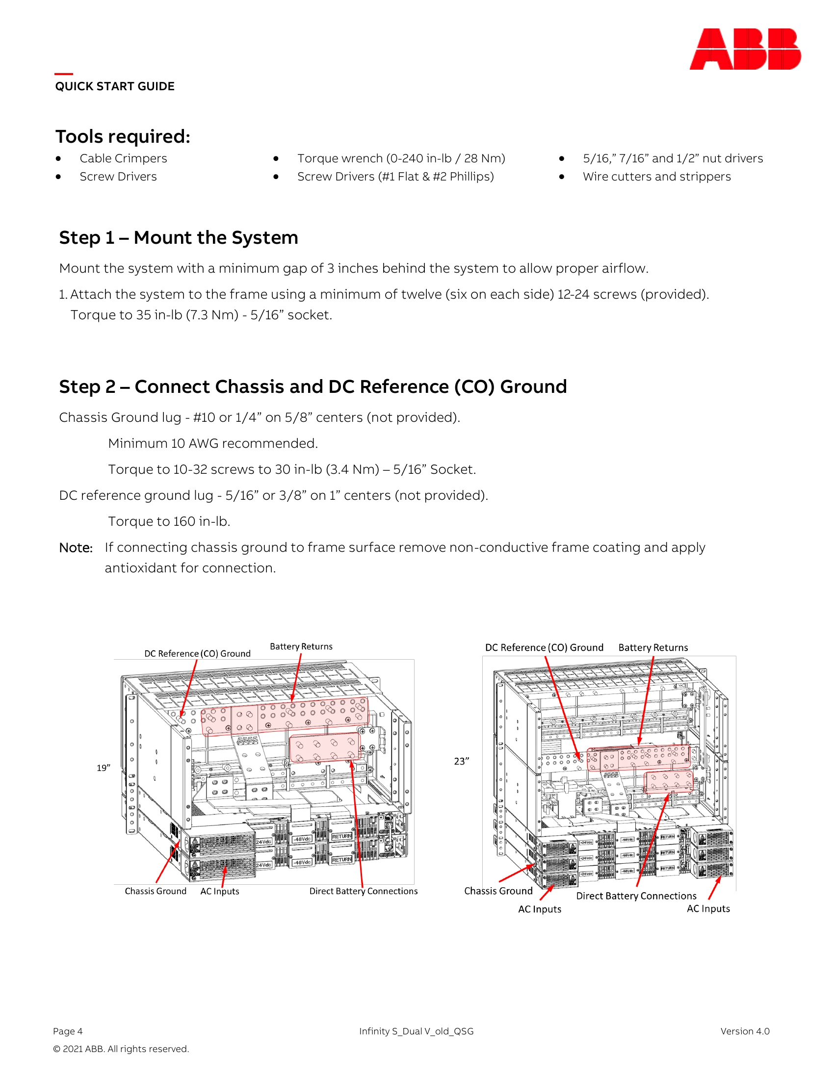 Quick Start Guide for NES4812-23-AC1-PS4-DC1E-LVBD