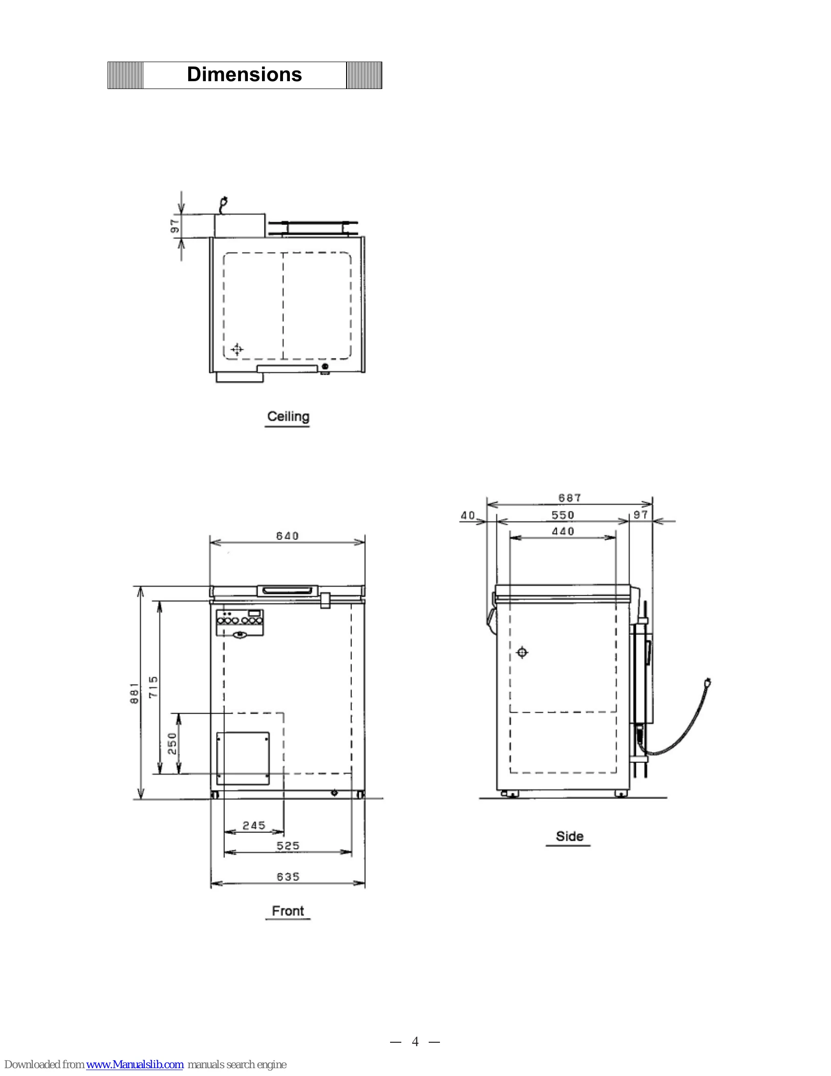 Parts/Service for MDF-137