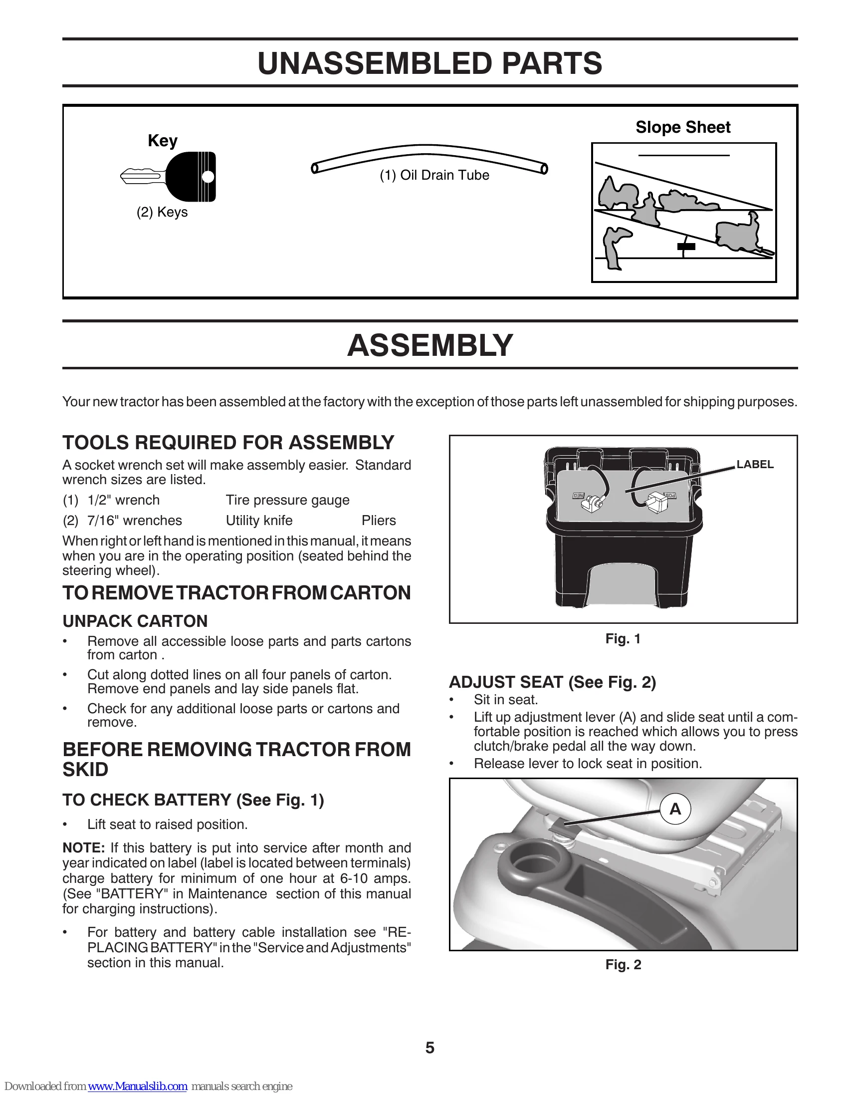 Manual for YTH22V46