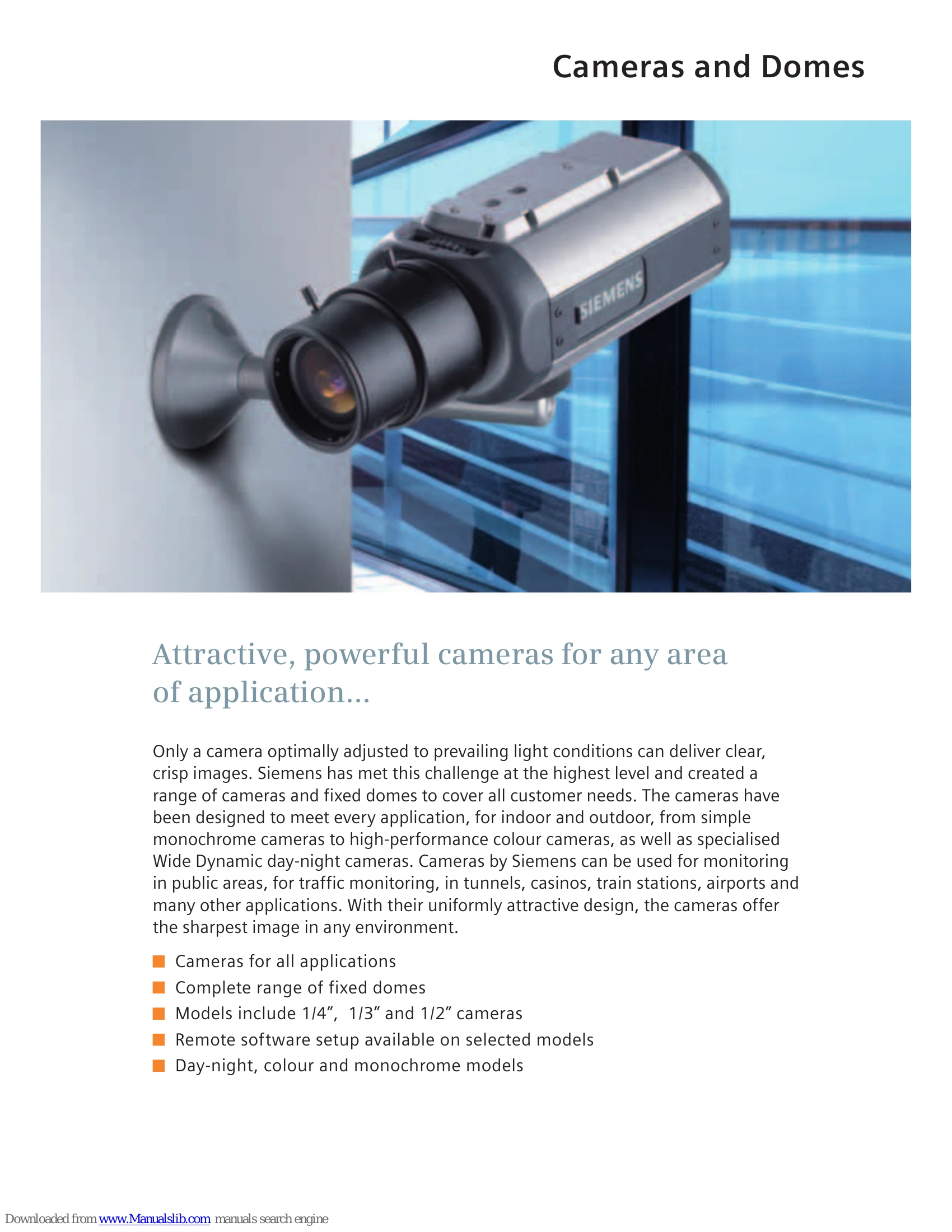 Brochure/Marketing for CCTV - Products & Accessories Catalogue 2008