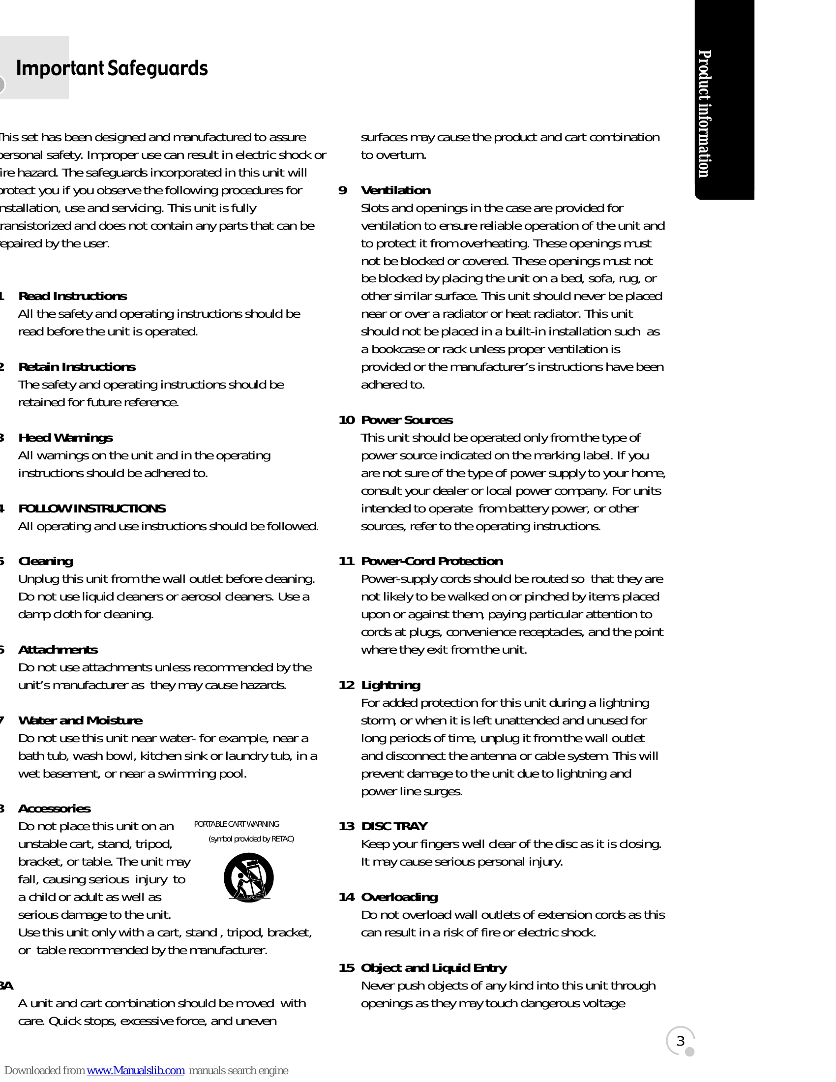 Manual for HV-DX350A