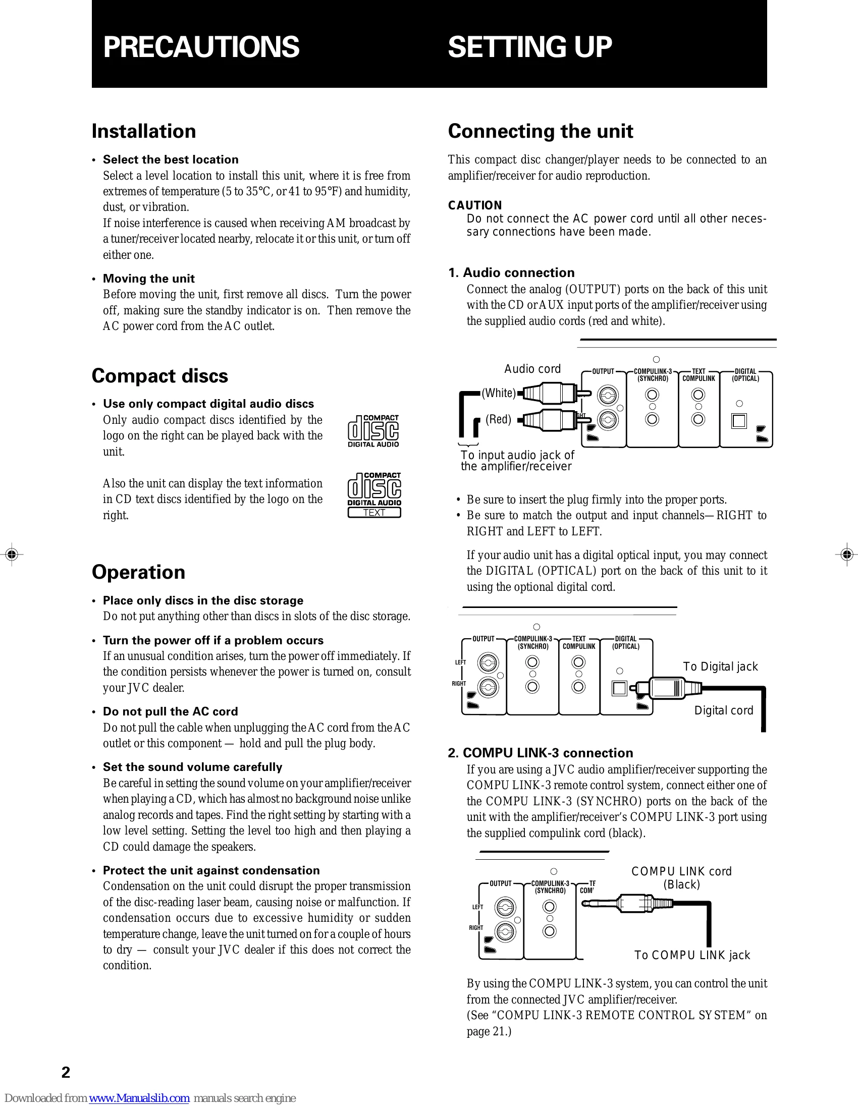 Manual for XL-MC334BK