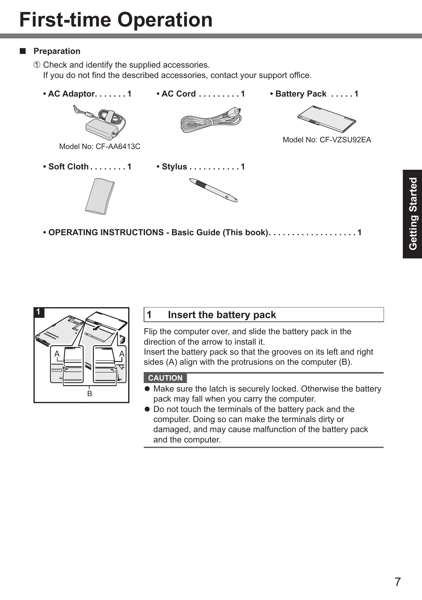 Manual for CF-MX4