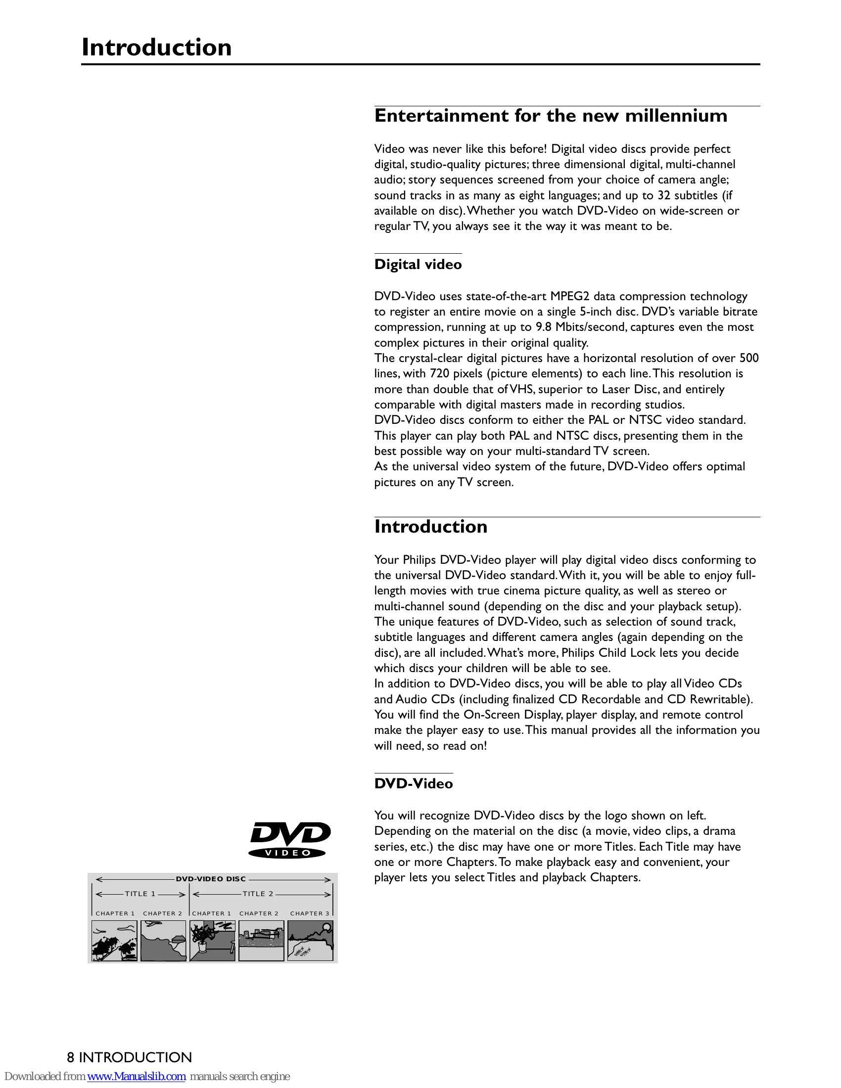 Manual for DVD751