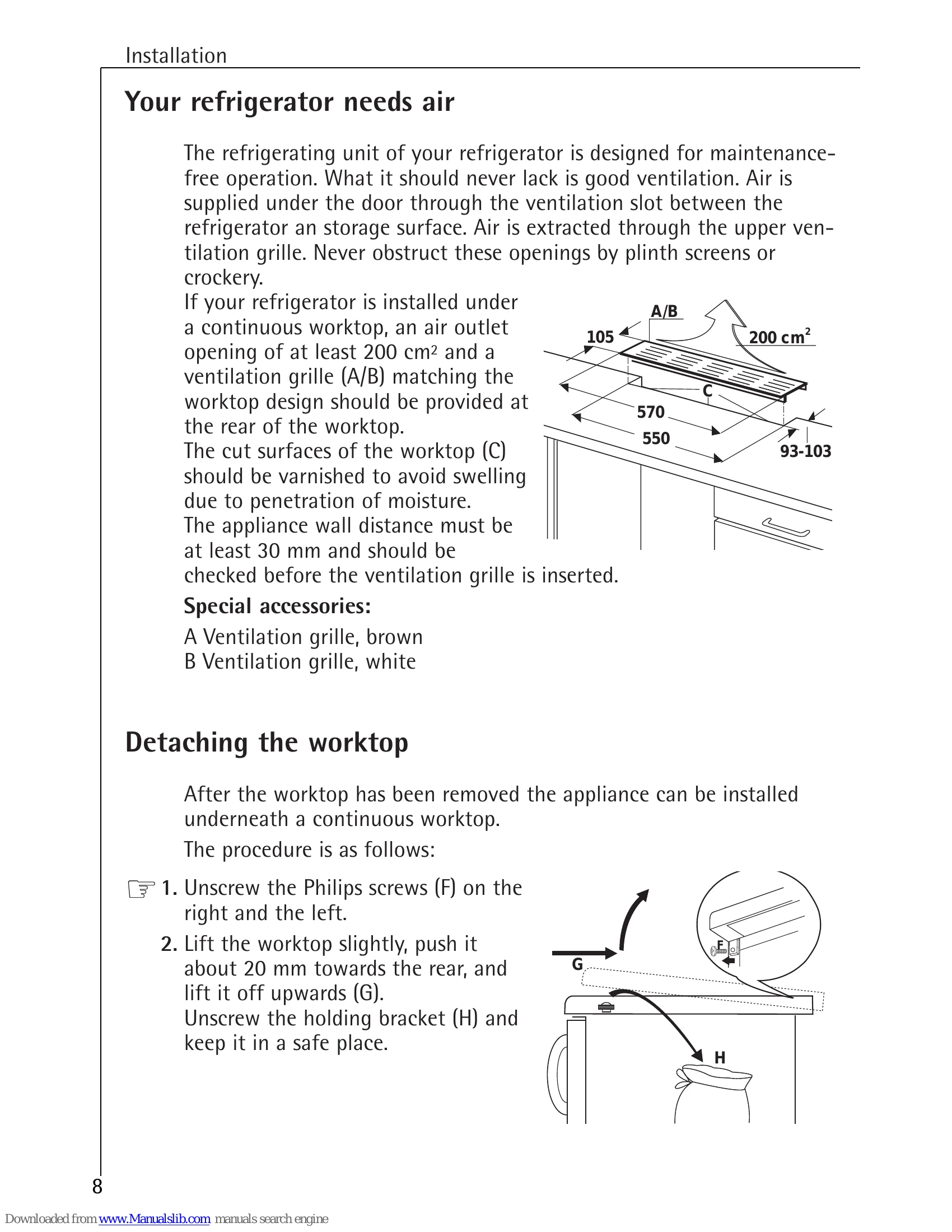 Manual for Automatic Refrigerator