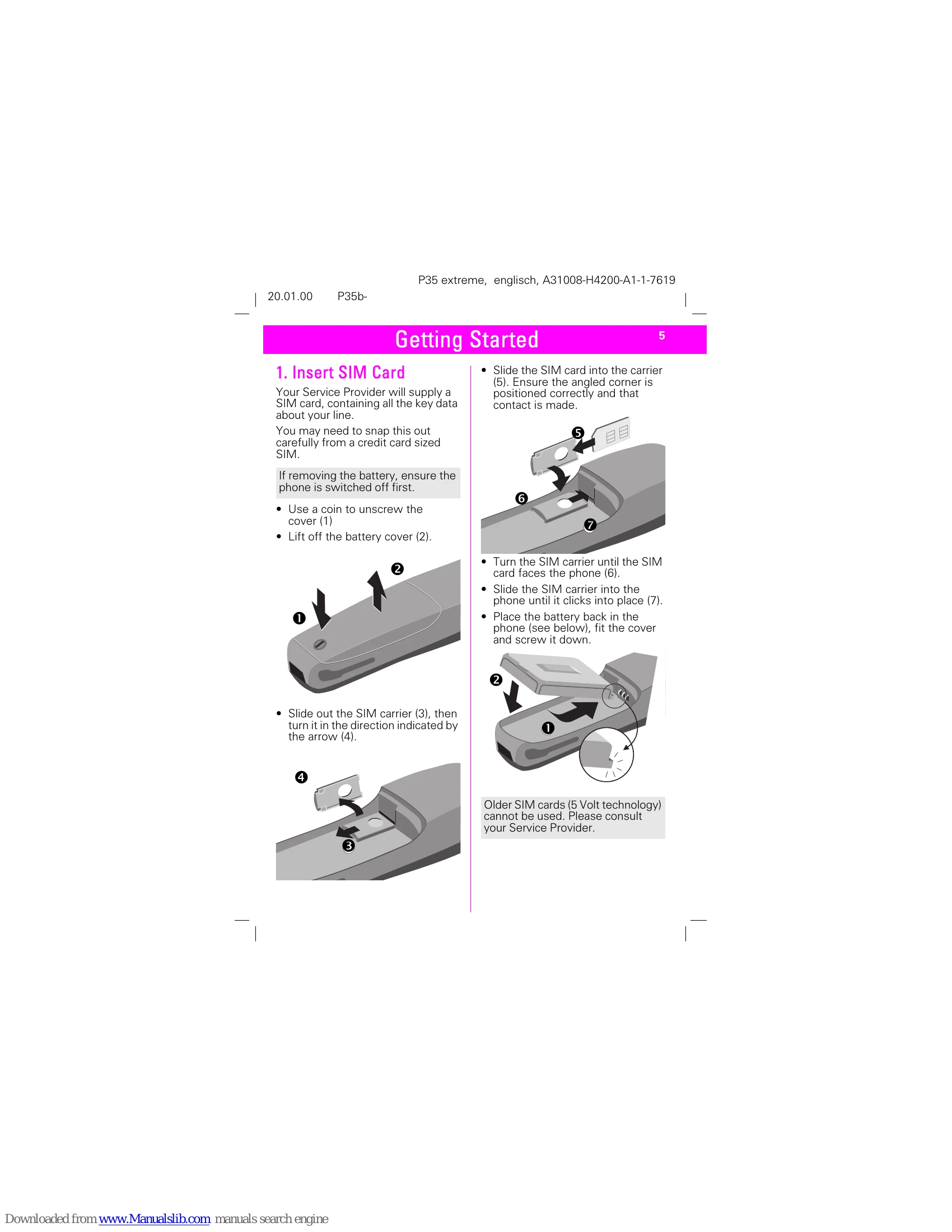 Manual for P35