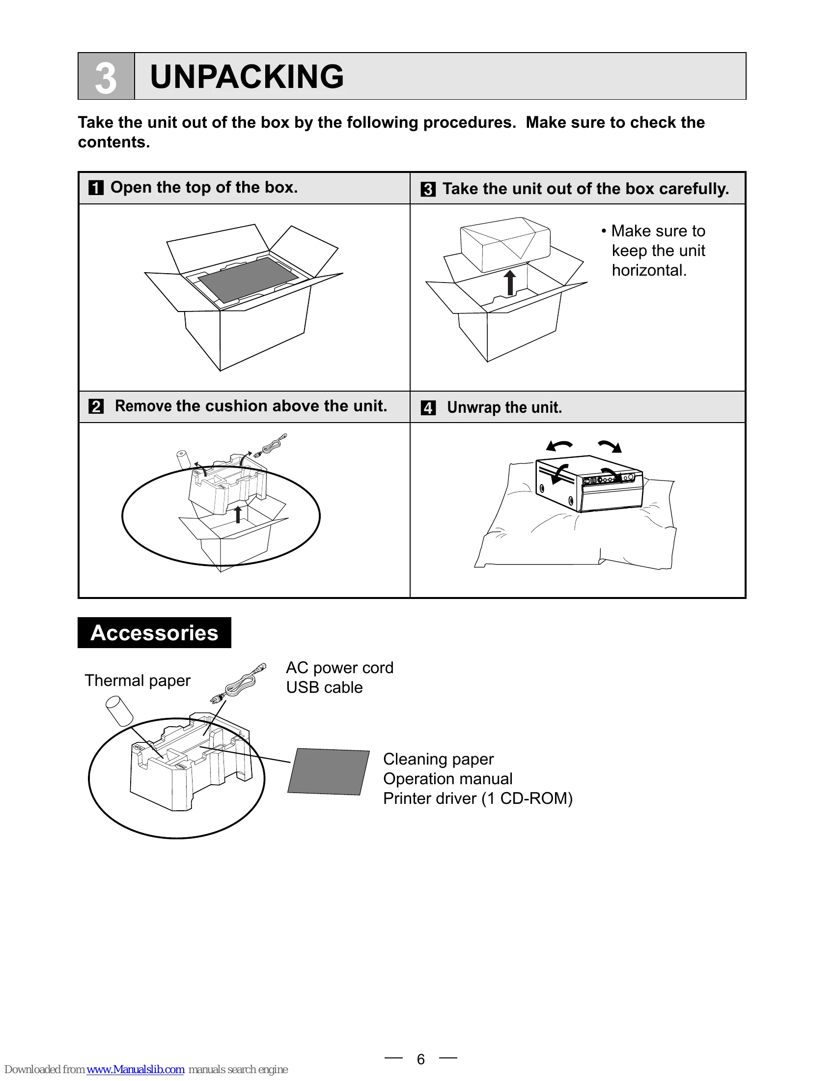Manual for P95DW