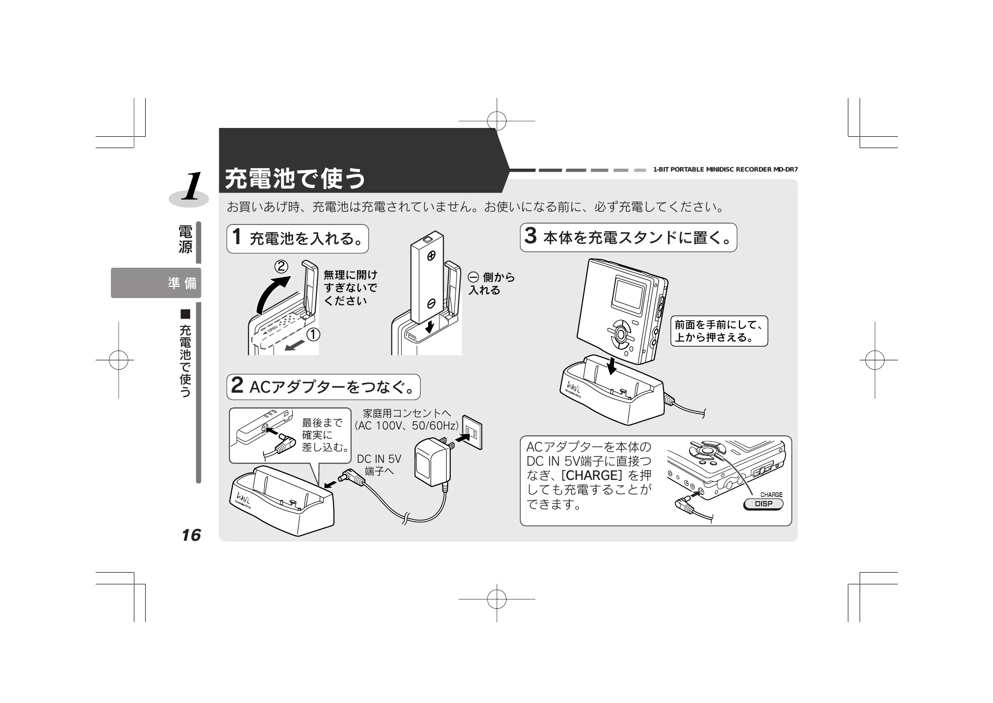 Manual for MD-DR7
