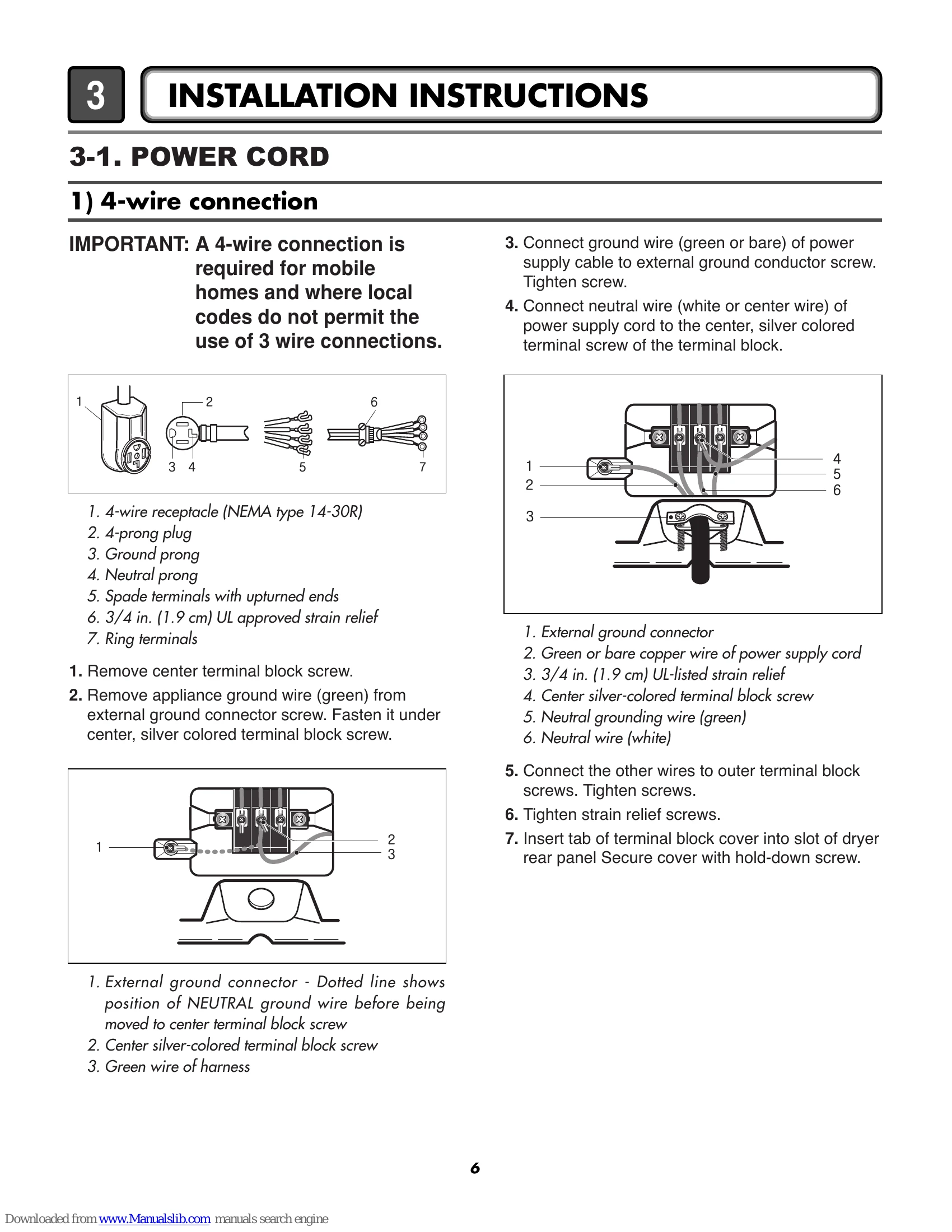 Parts/Service for DLE0442W