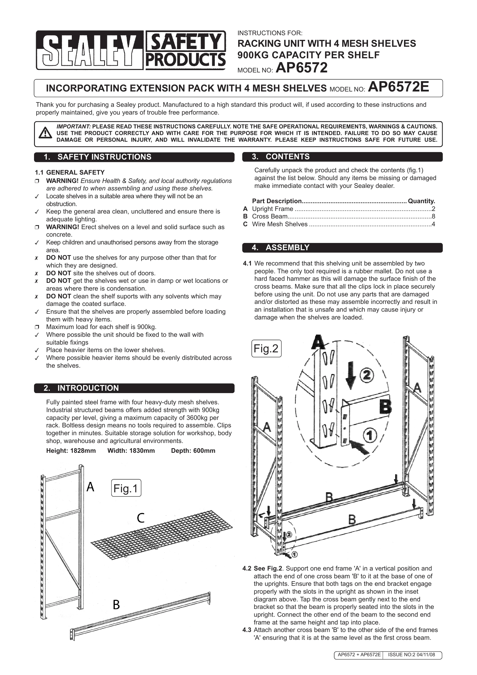 Installation Guide for AP6572E