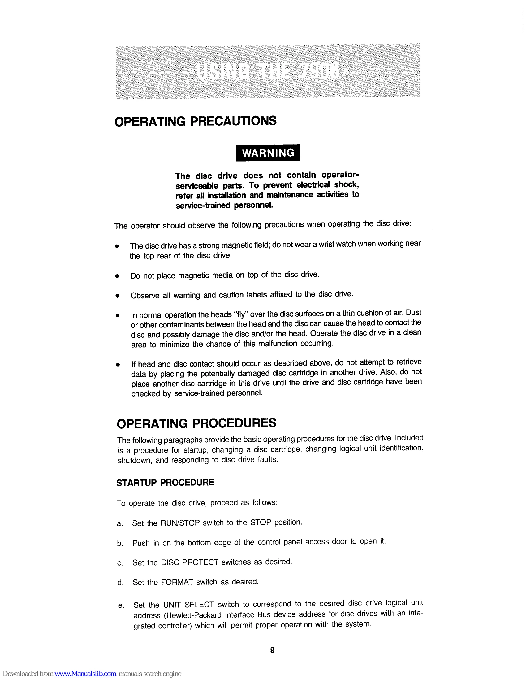 Manual for 7906