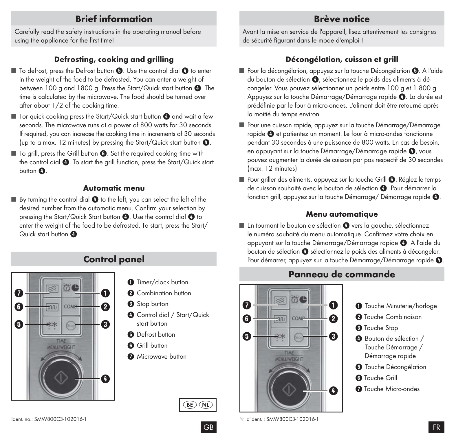 Quick Start Guide for SMW800C3