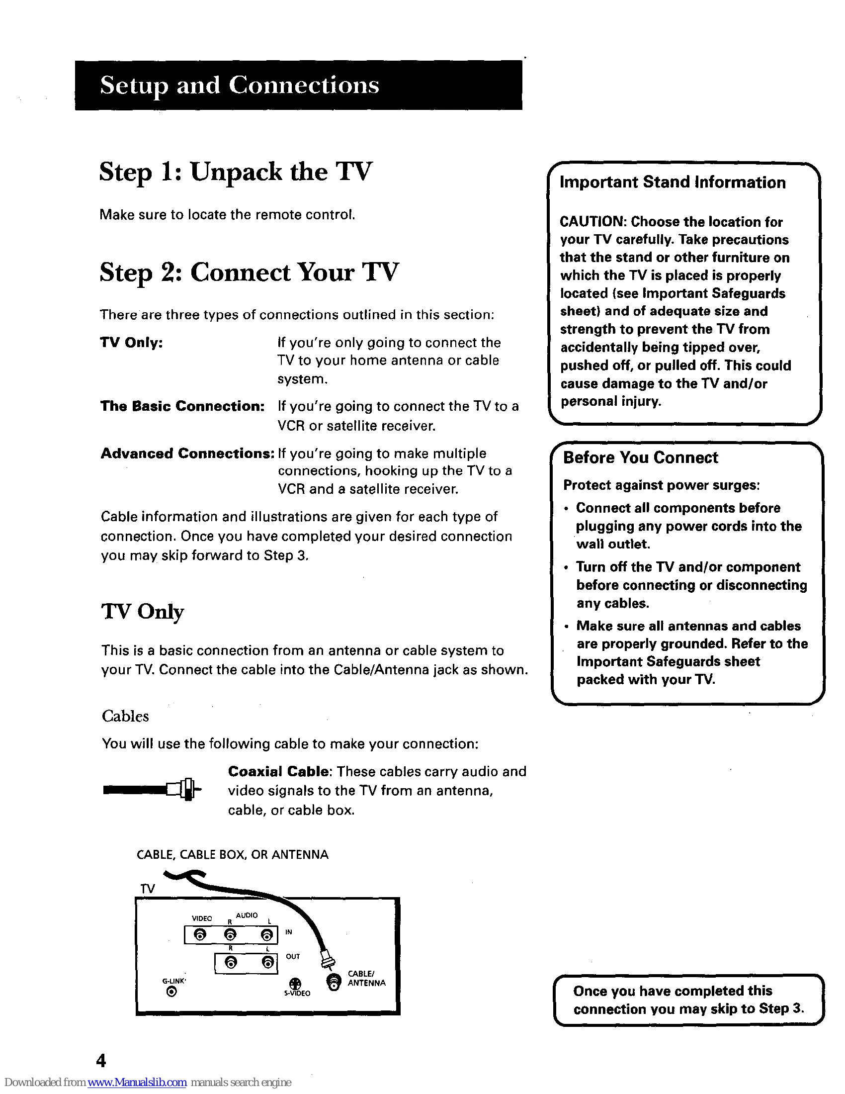 Manual for 31GT720