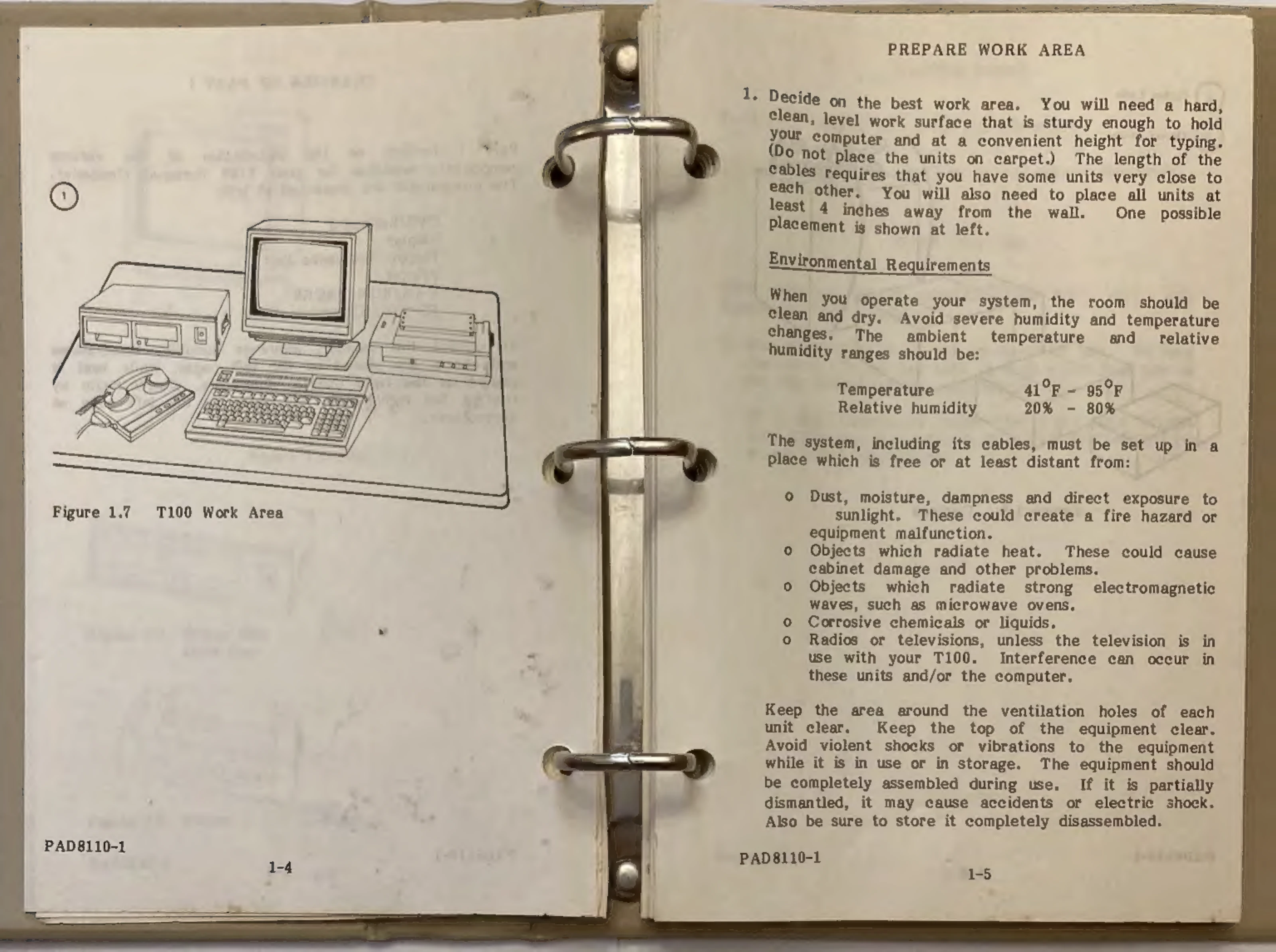 Manual for T100