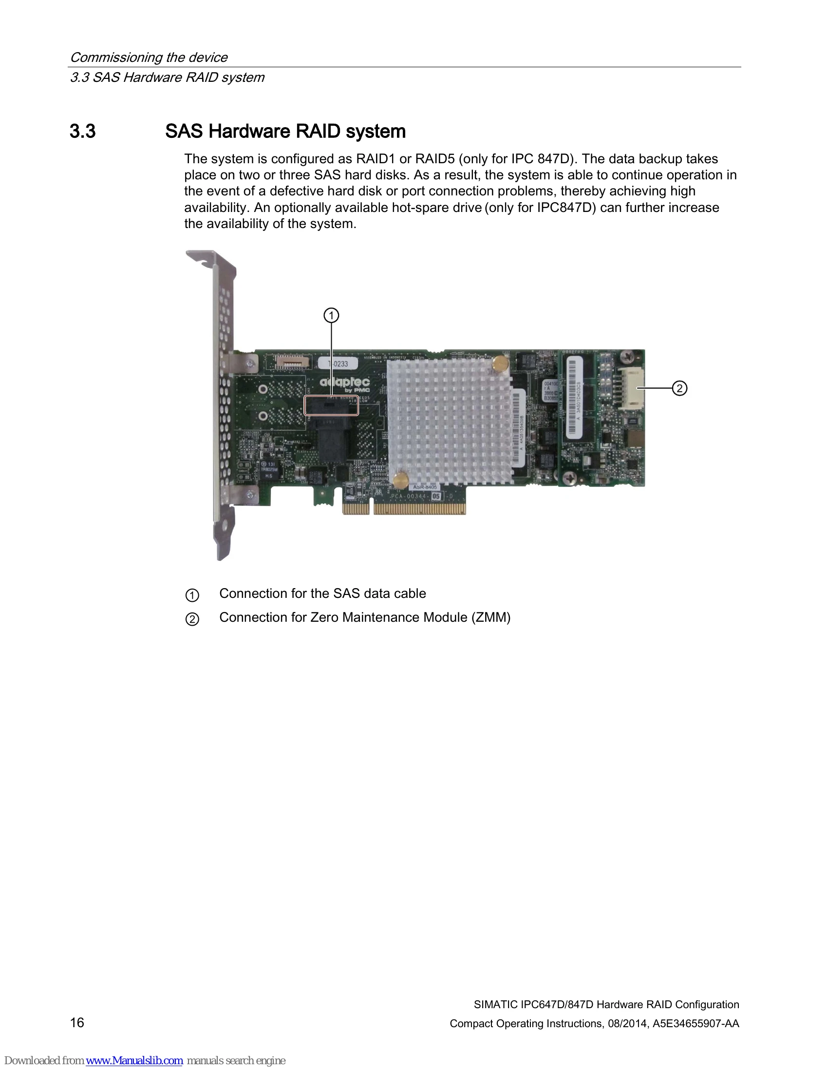 Manual for SIMATIC IPC647D/847D