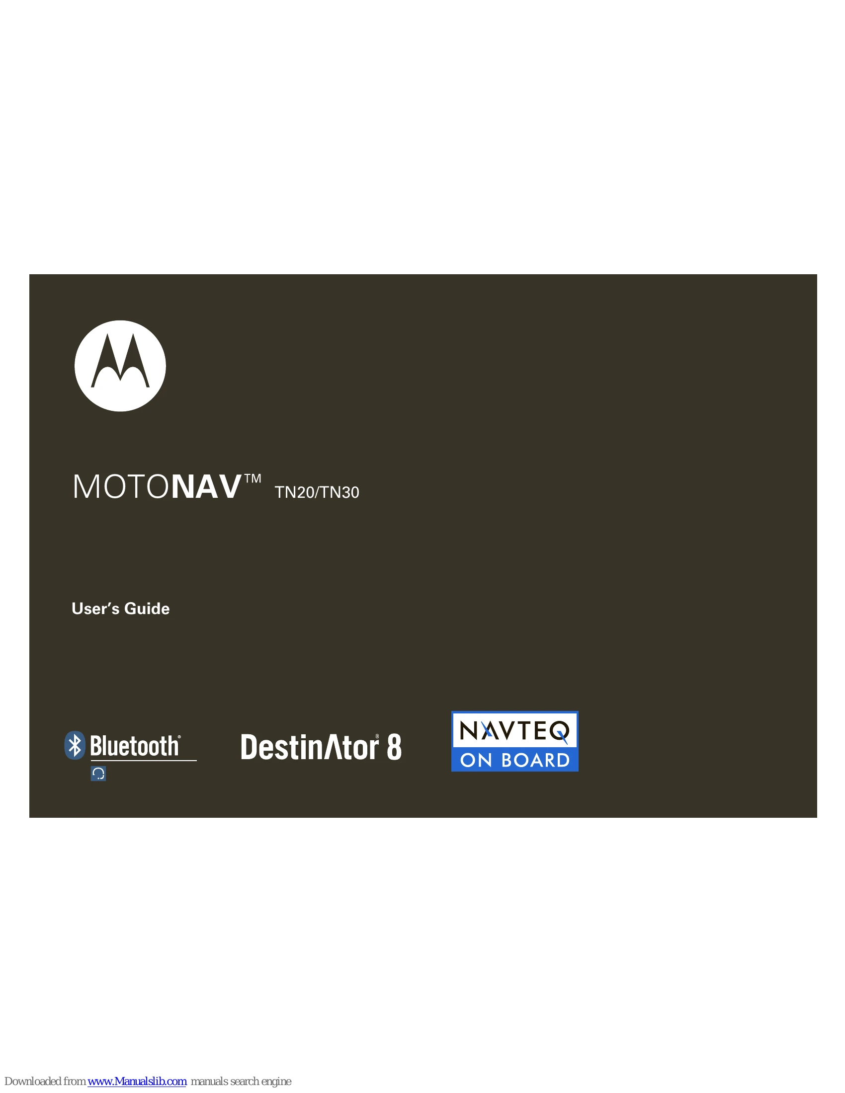 Manual for MOTONAV