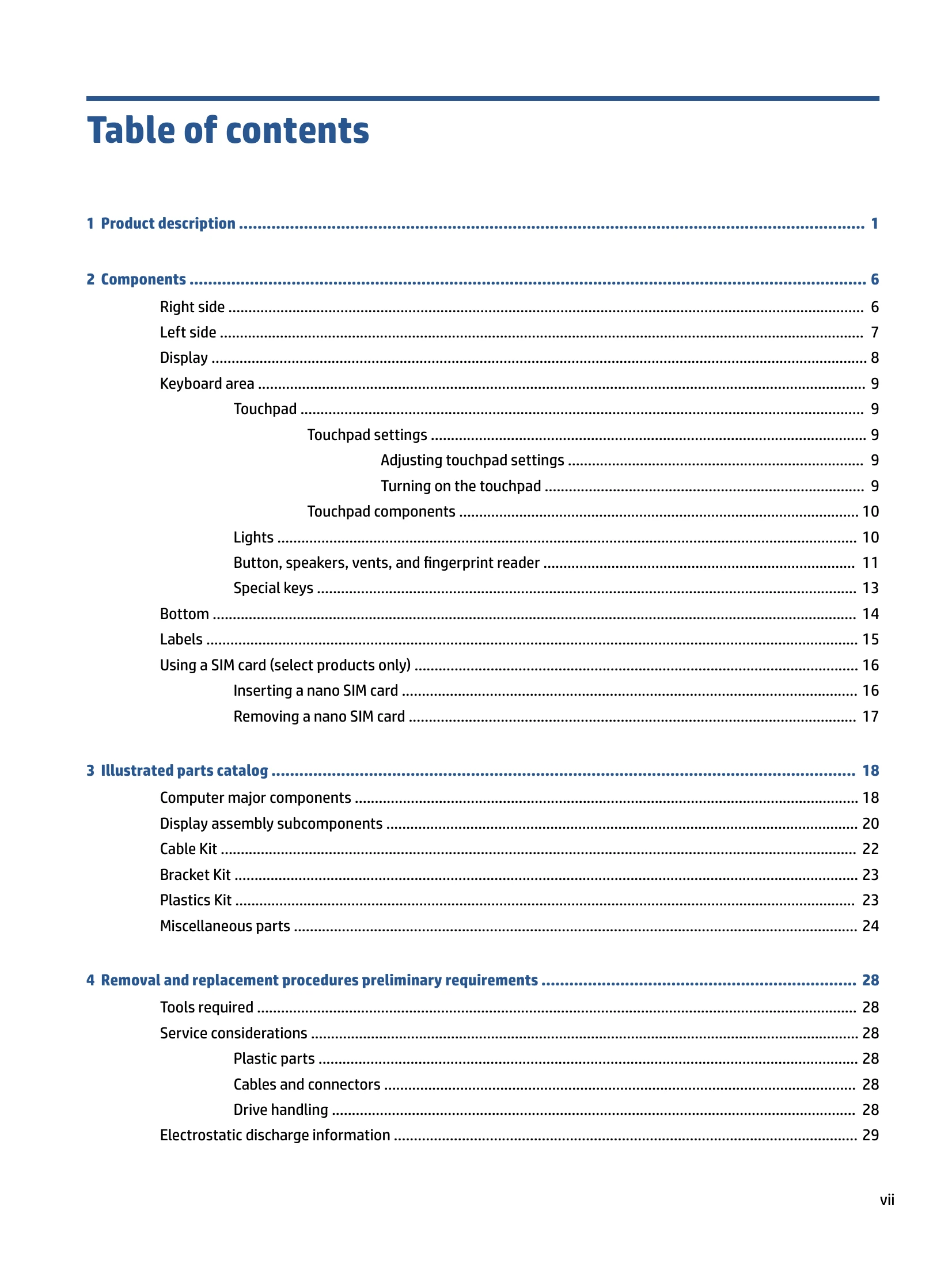 Manual for EliteBook
