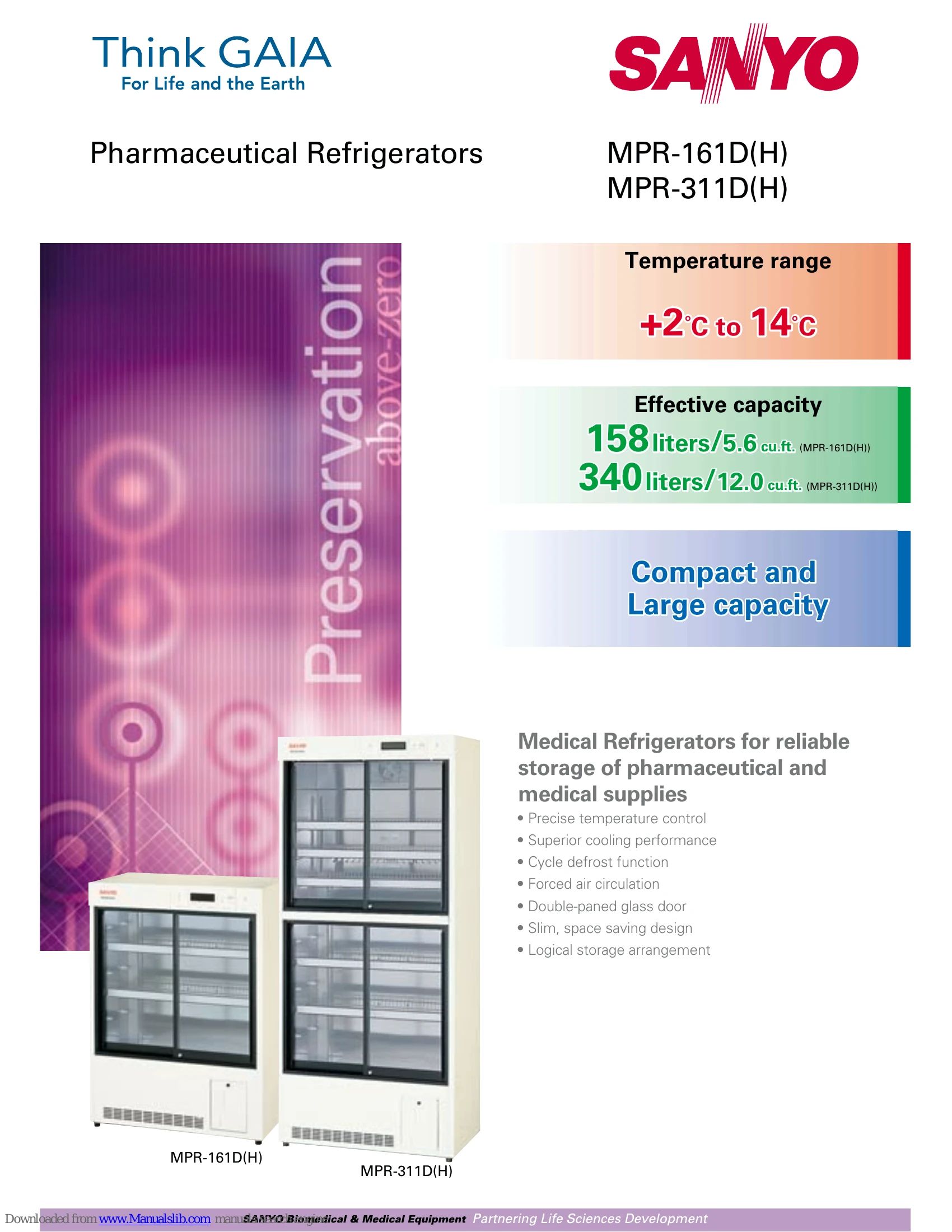 Brochure/Marketing for MPR-311D(H)