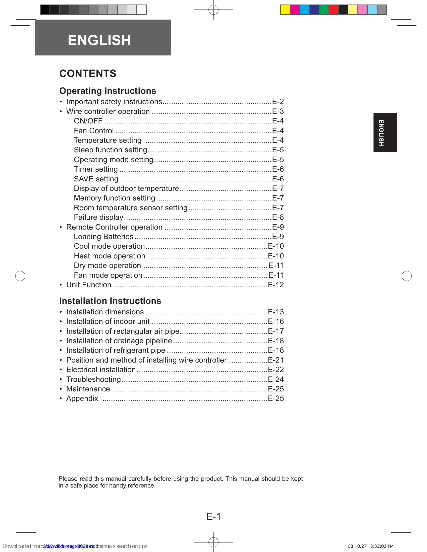 Installation Guide for GB-X18JR