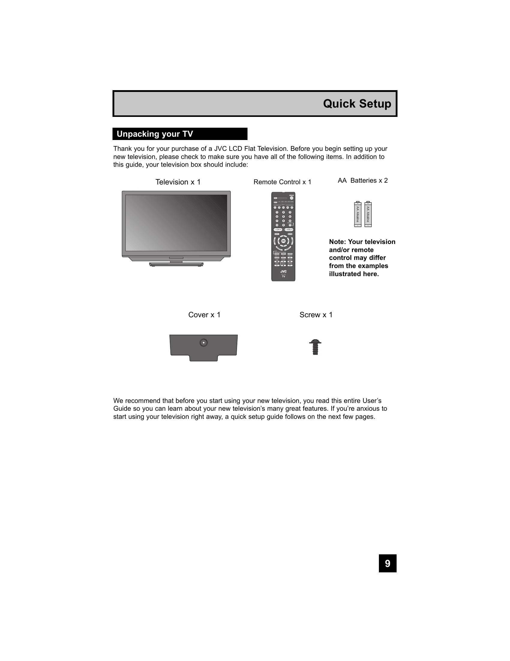 Manual for LT-37X898