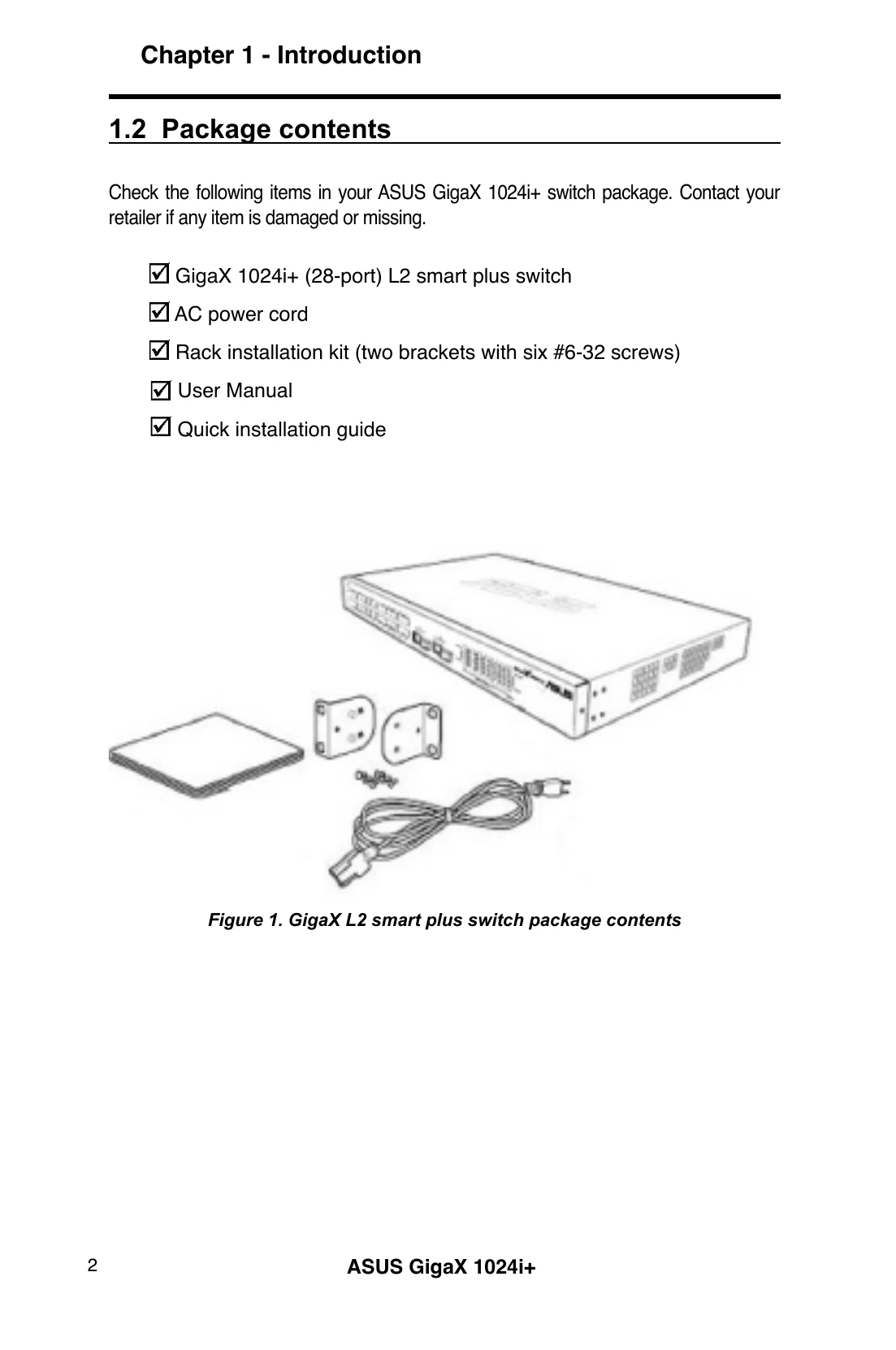 Manual for GigaX1024i+