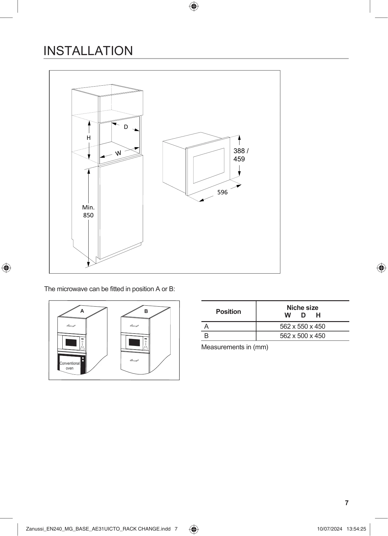 Manual for ZMB N4DX