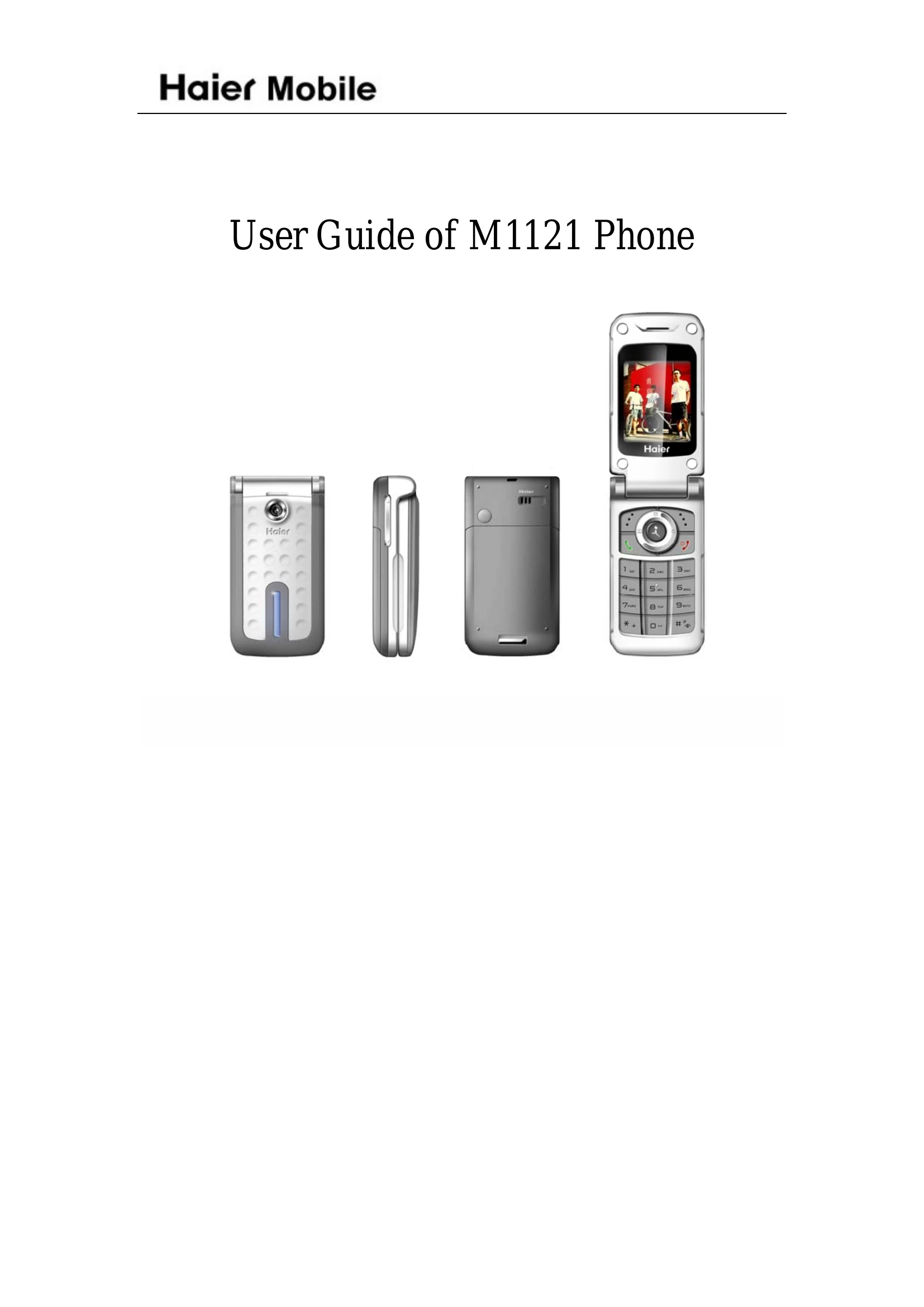 Manual for M1121