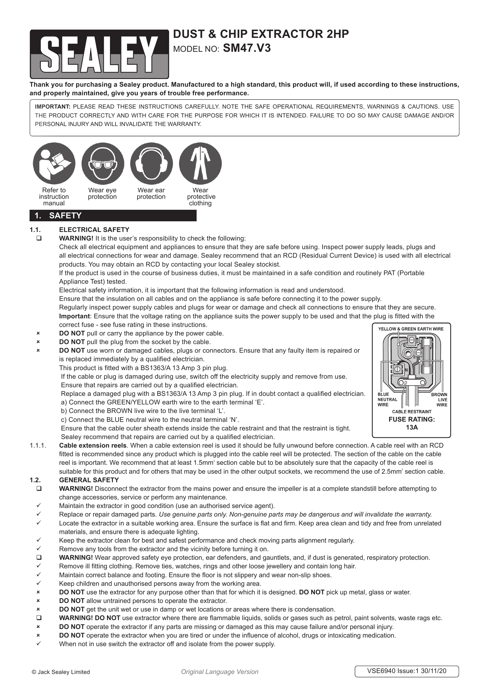 Manual for SM47.V3