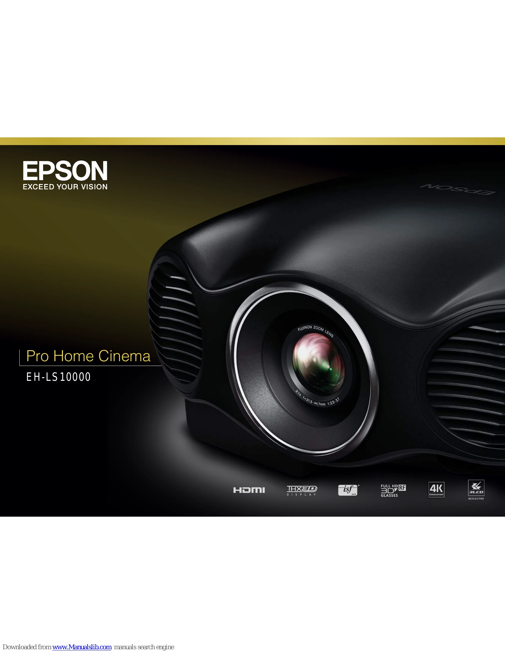 Brochure/Marketing for EH-LS10000