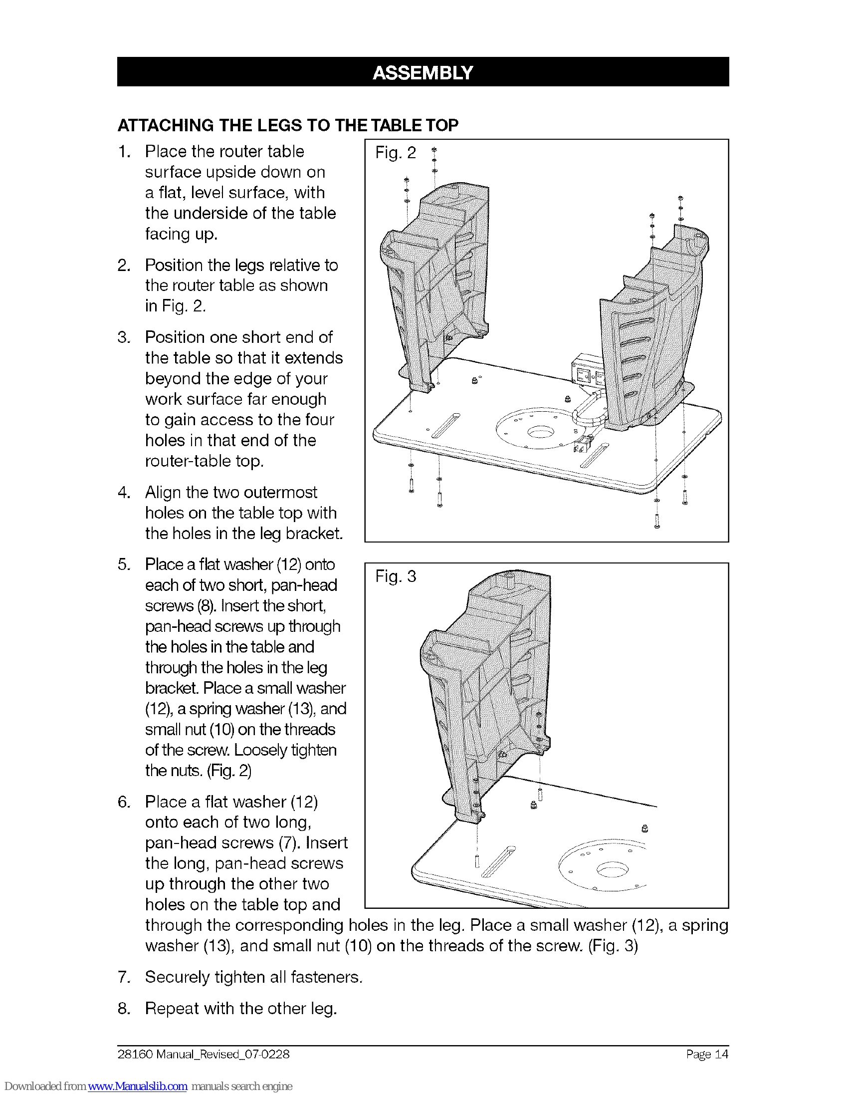 Manual for 320.28160