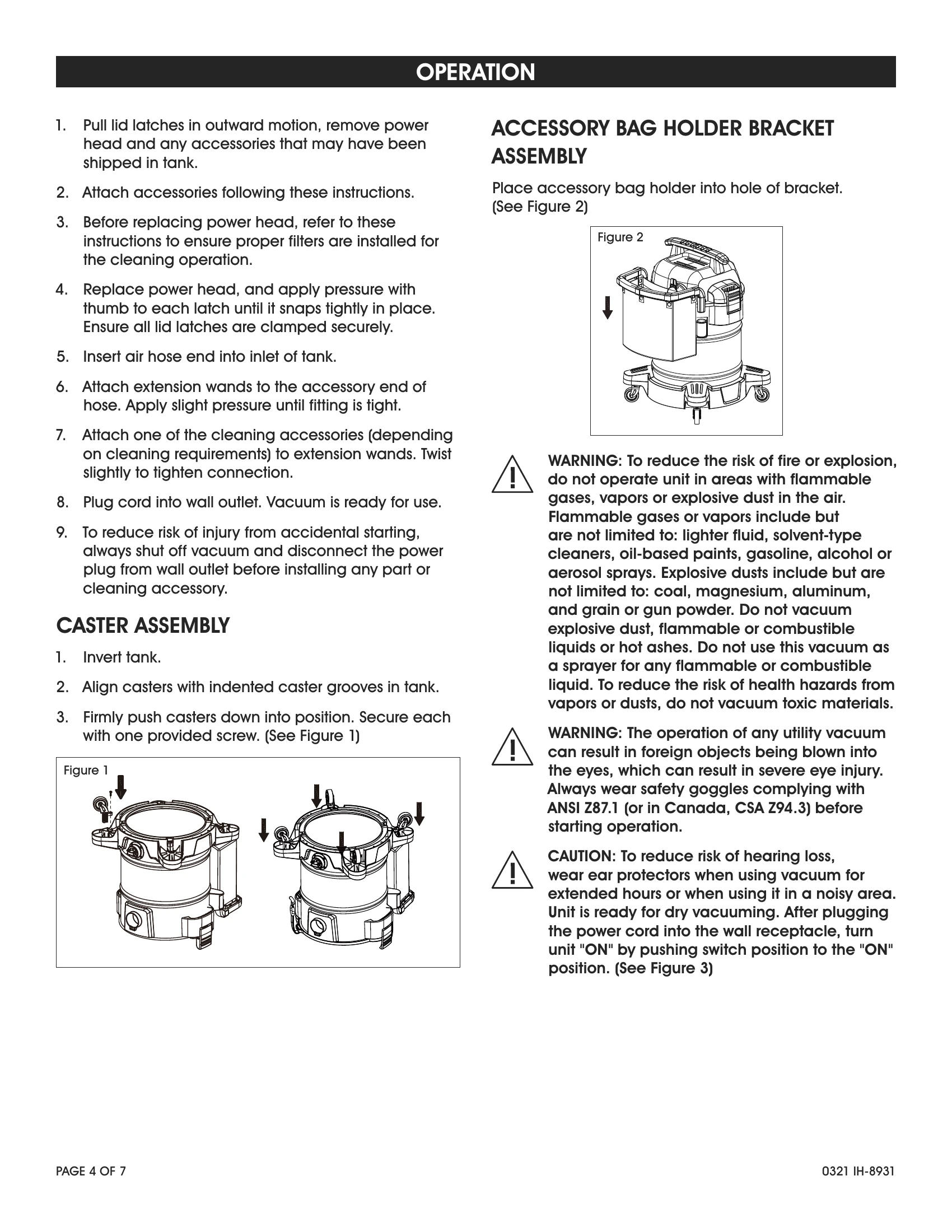 Manual for H-8931