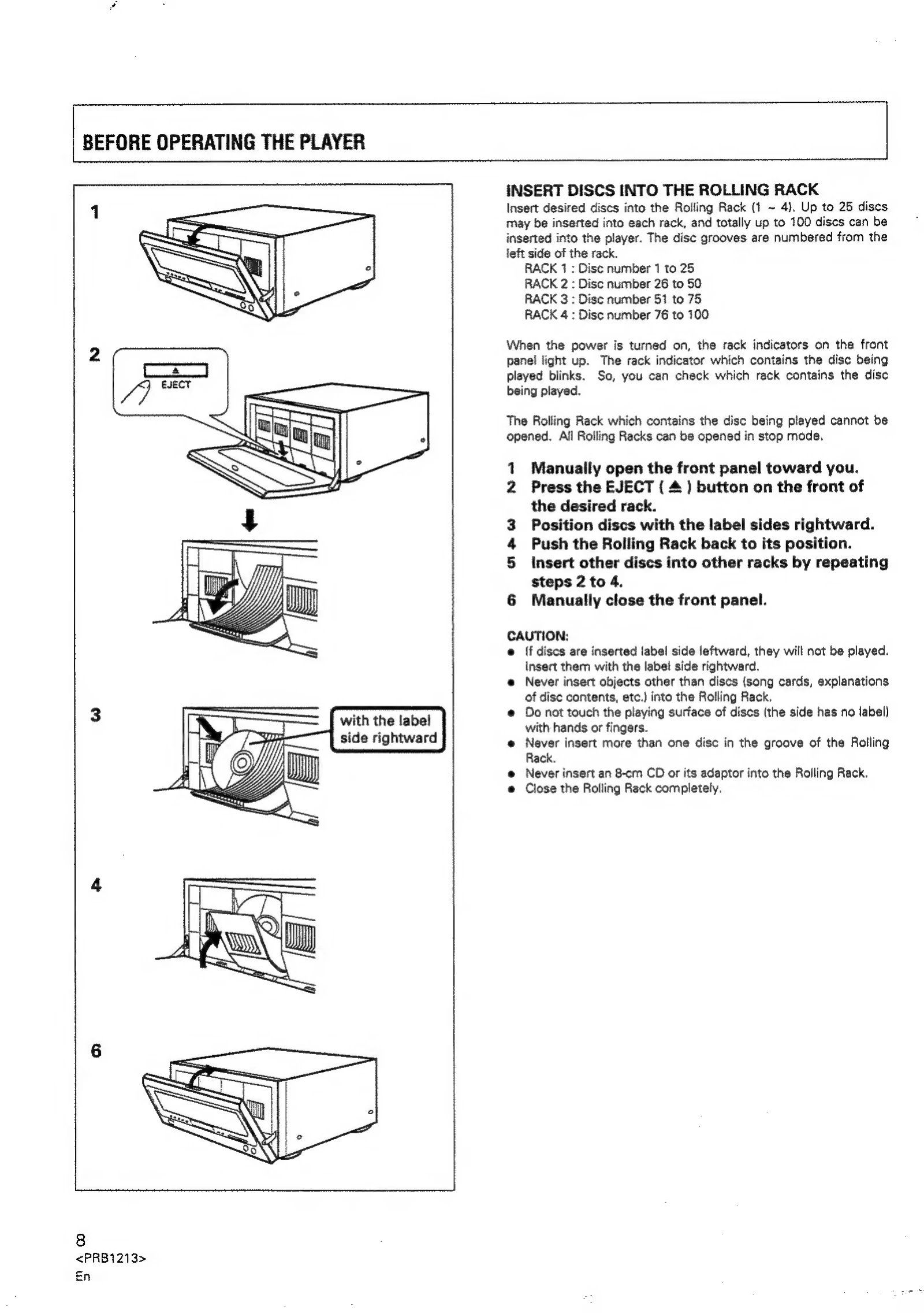 Manual for PD-F100