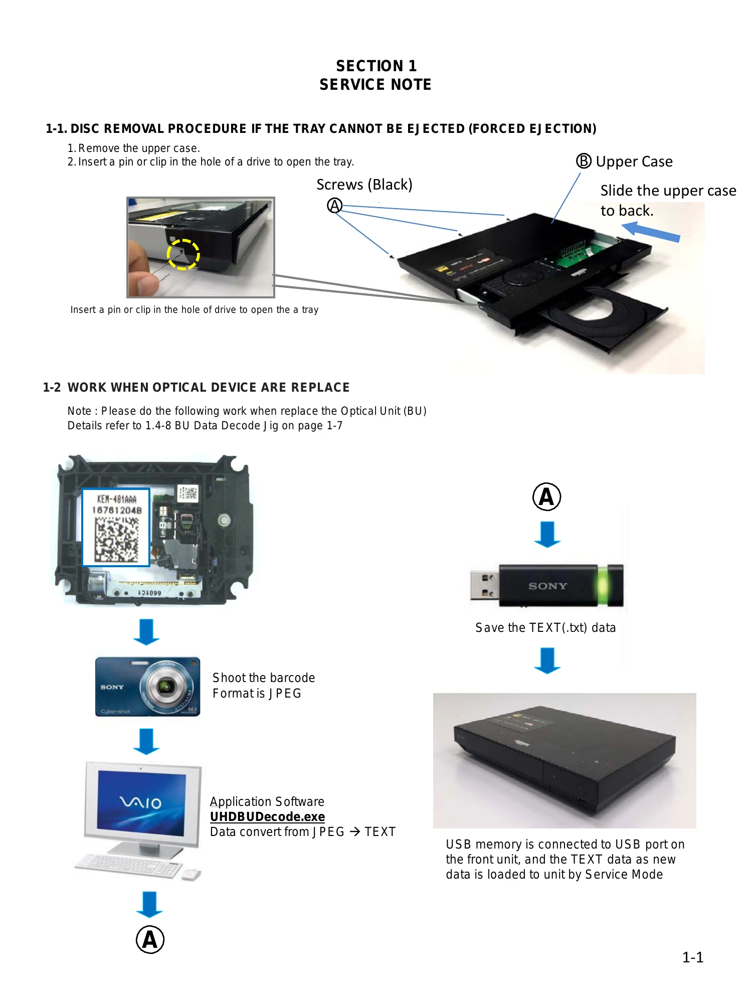 Manual for UBP-X700 / UBP-UX70
