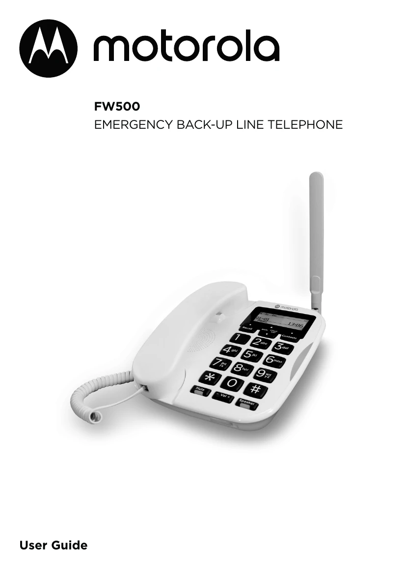 Manual for FW500