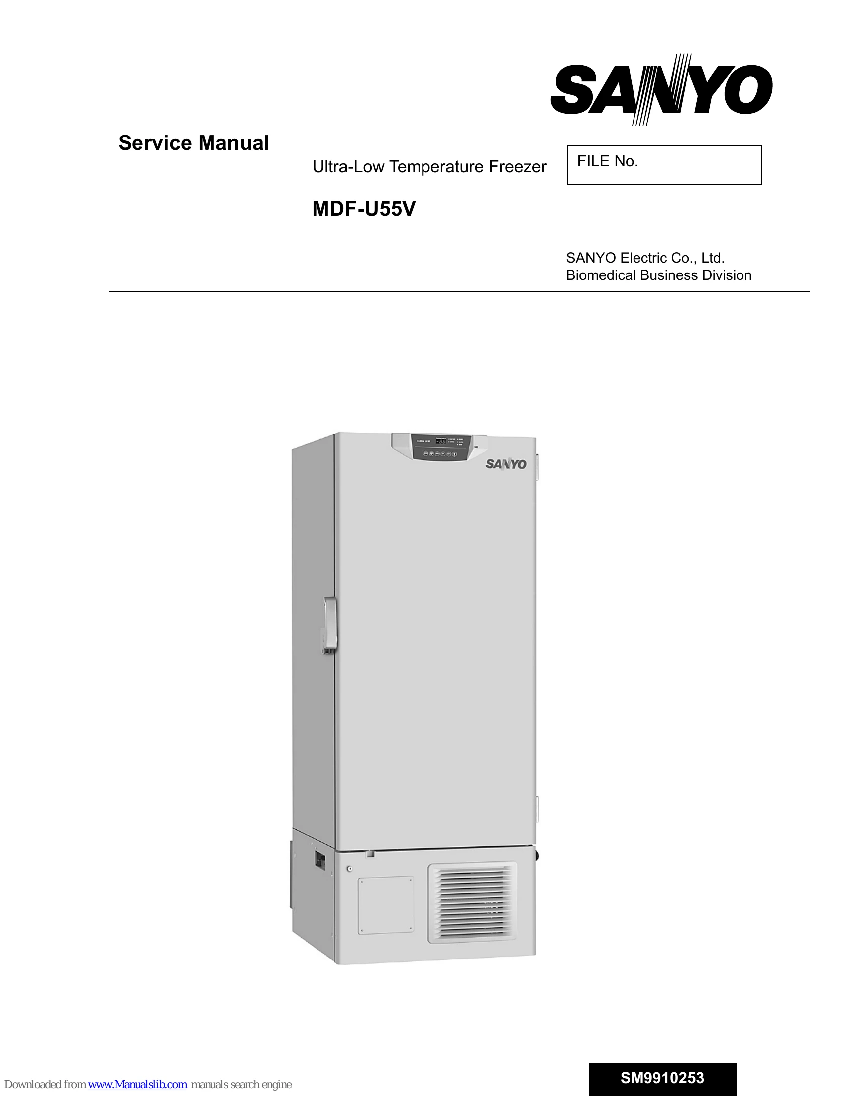 Parts/Service for MDF-U55V
