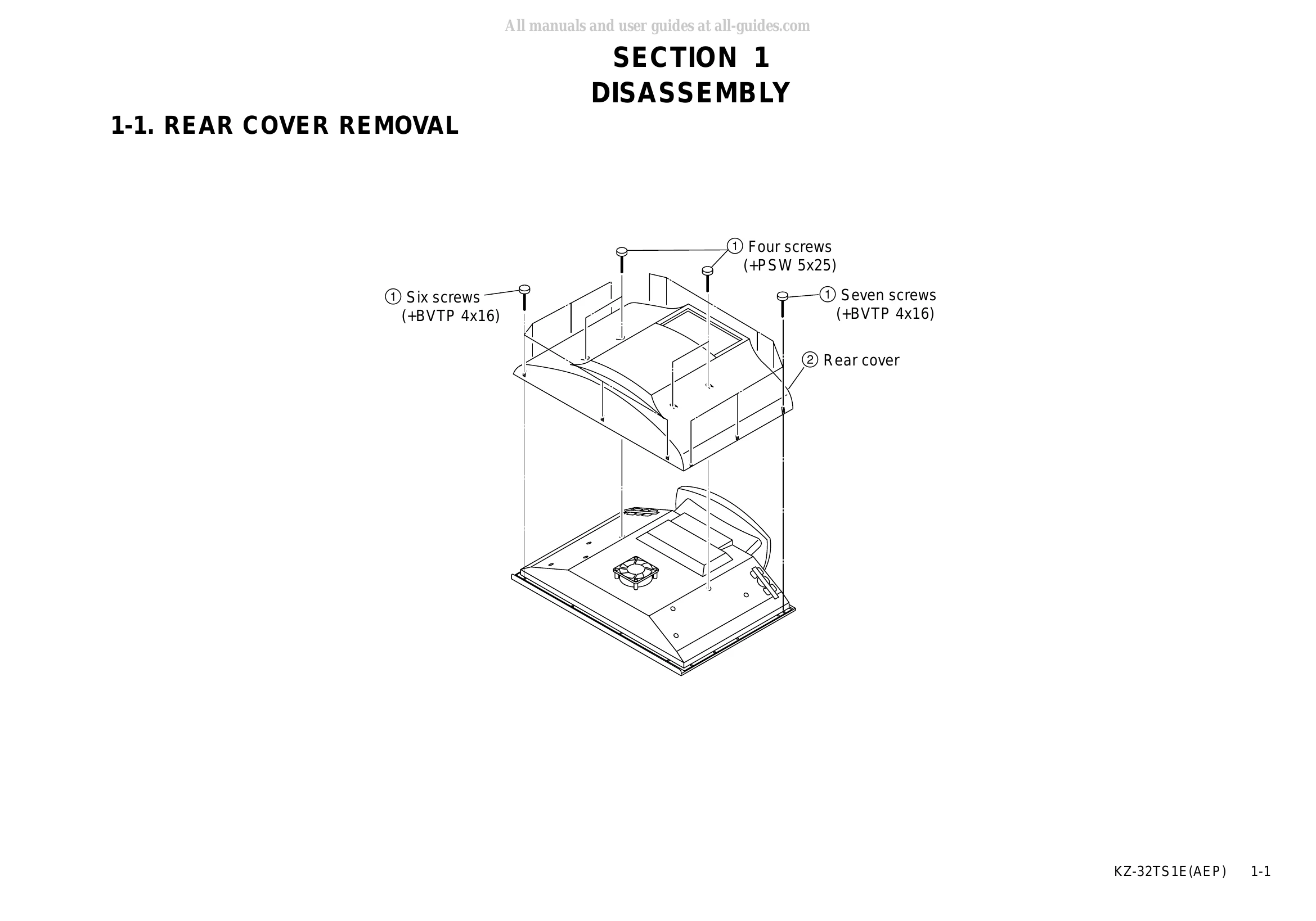 Manual for KZ-32TS1E