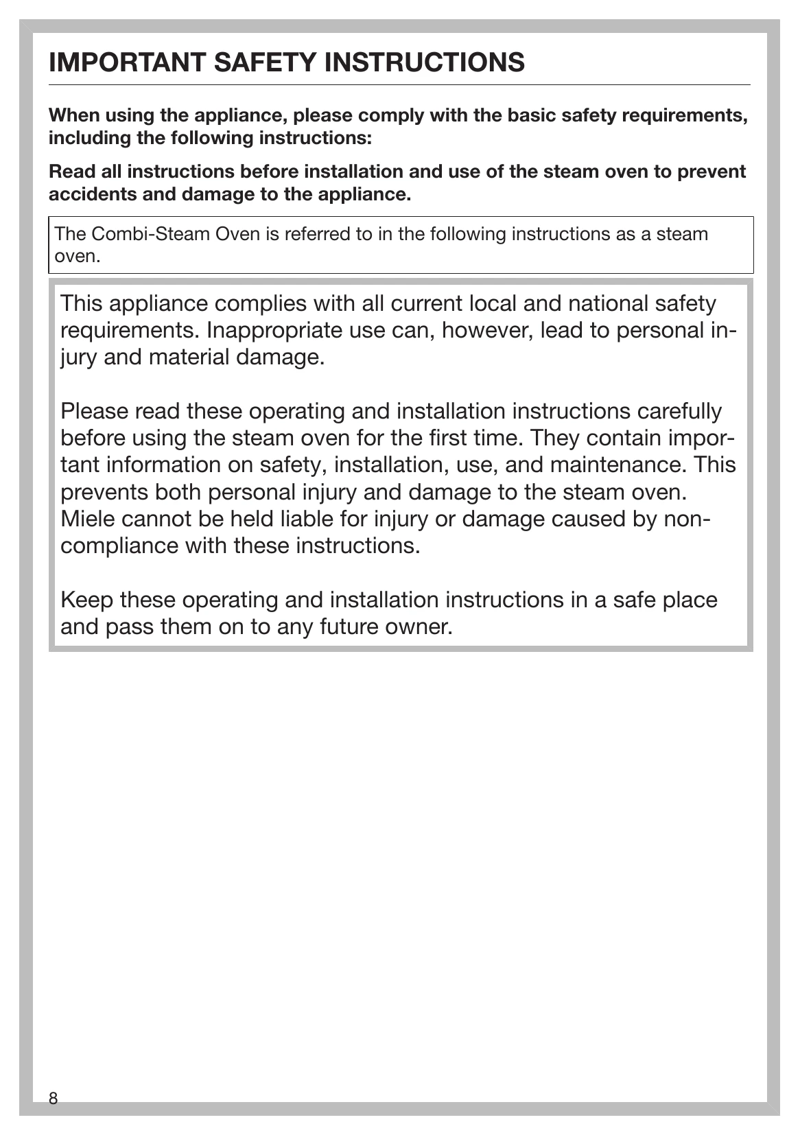 Manual for DGC 7865