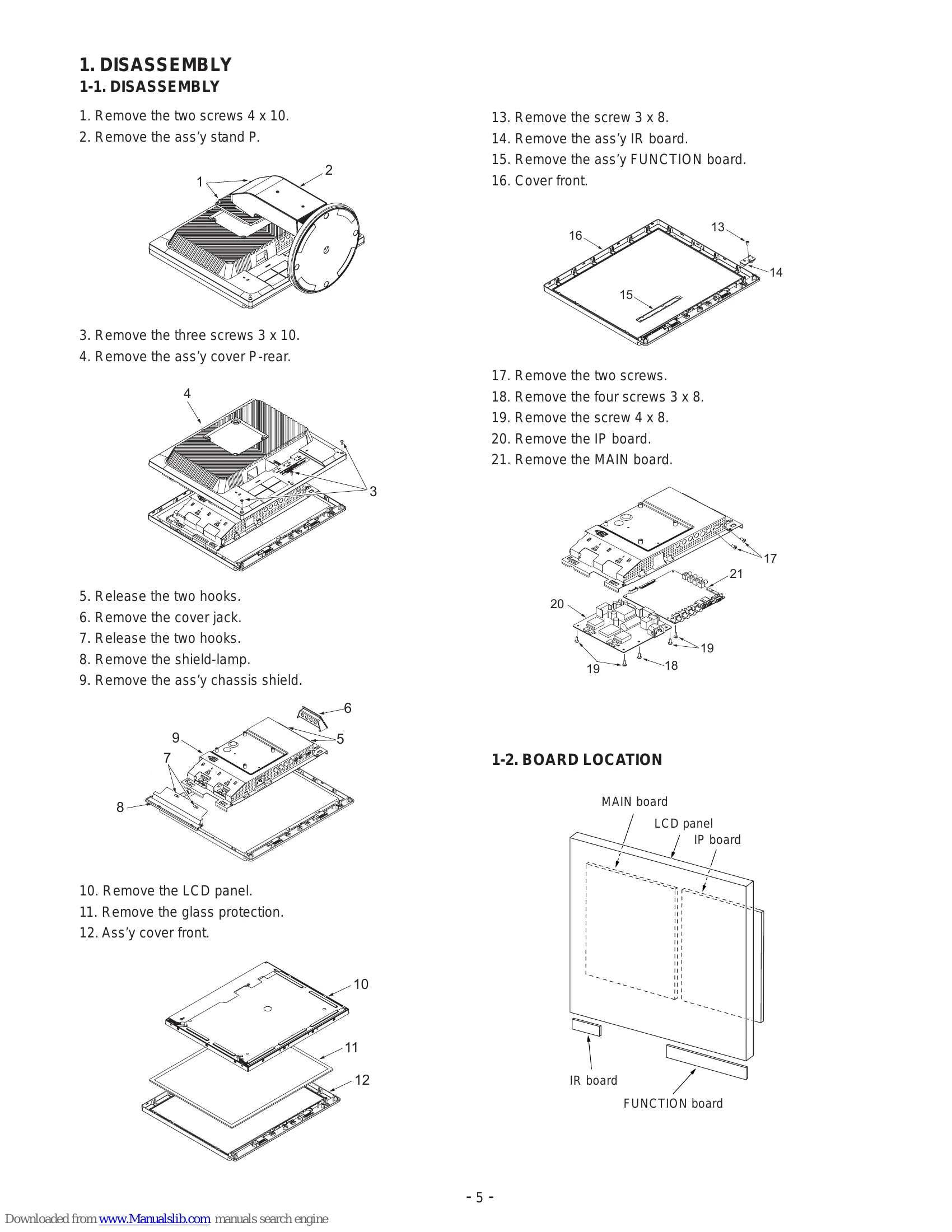 Parts/Service for VMC-L2619P
